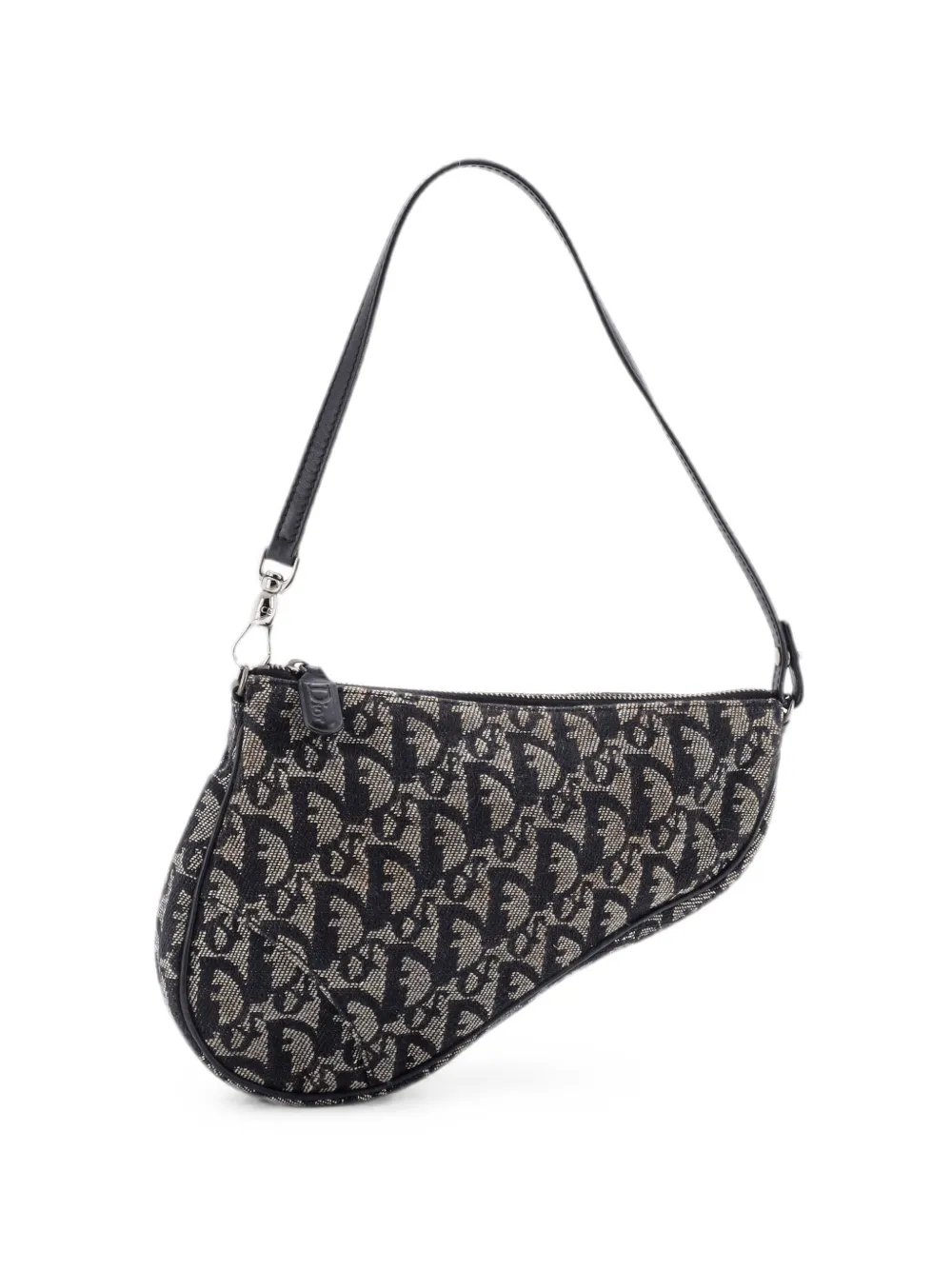 Vintage Saddle Bag Diorissimo Canvas Mini clutch bag