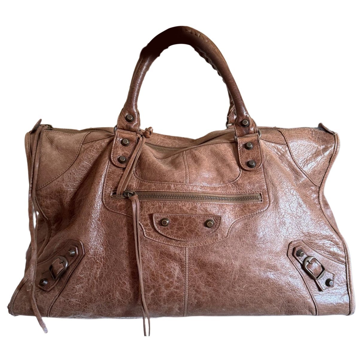 Balenciaga Work leather handbag