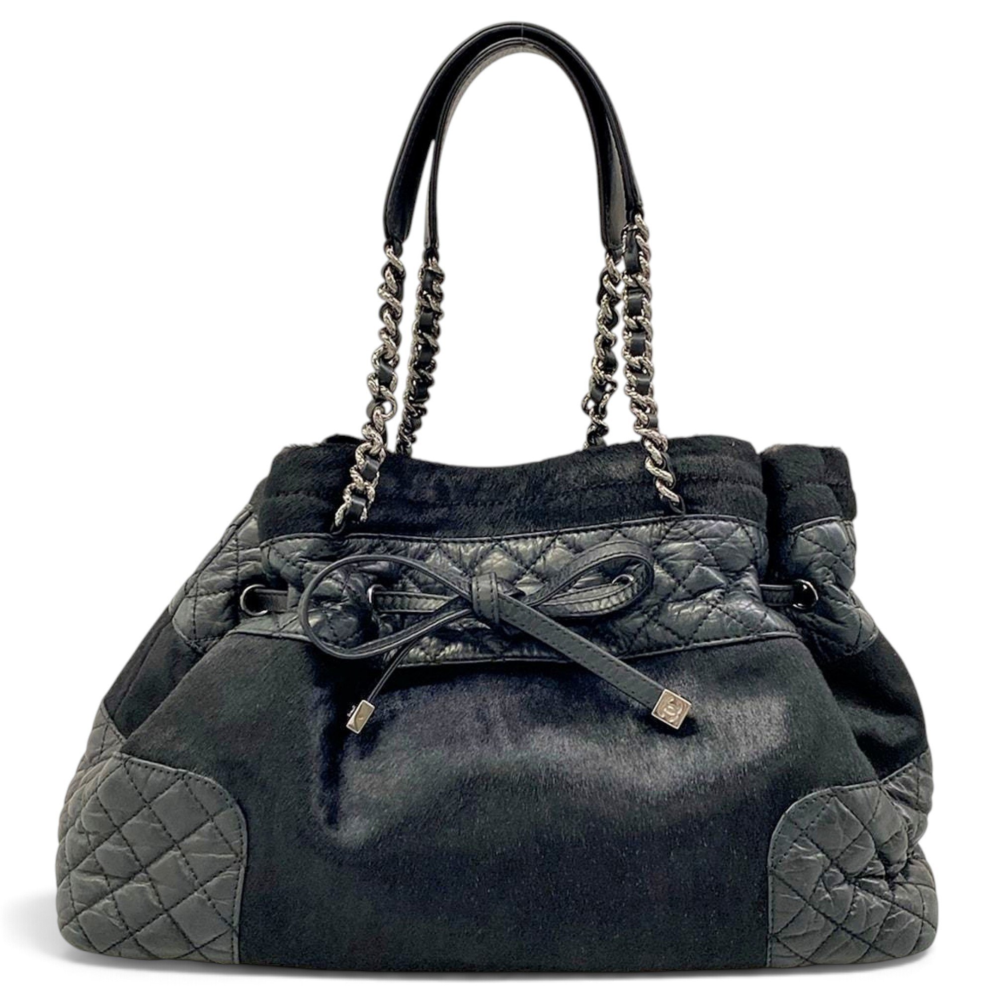 Leather tote