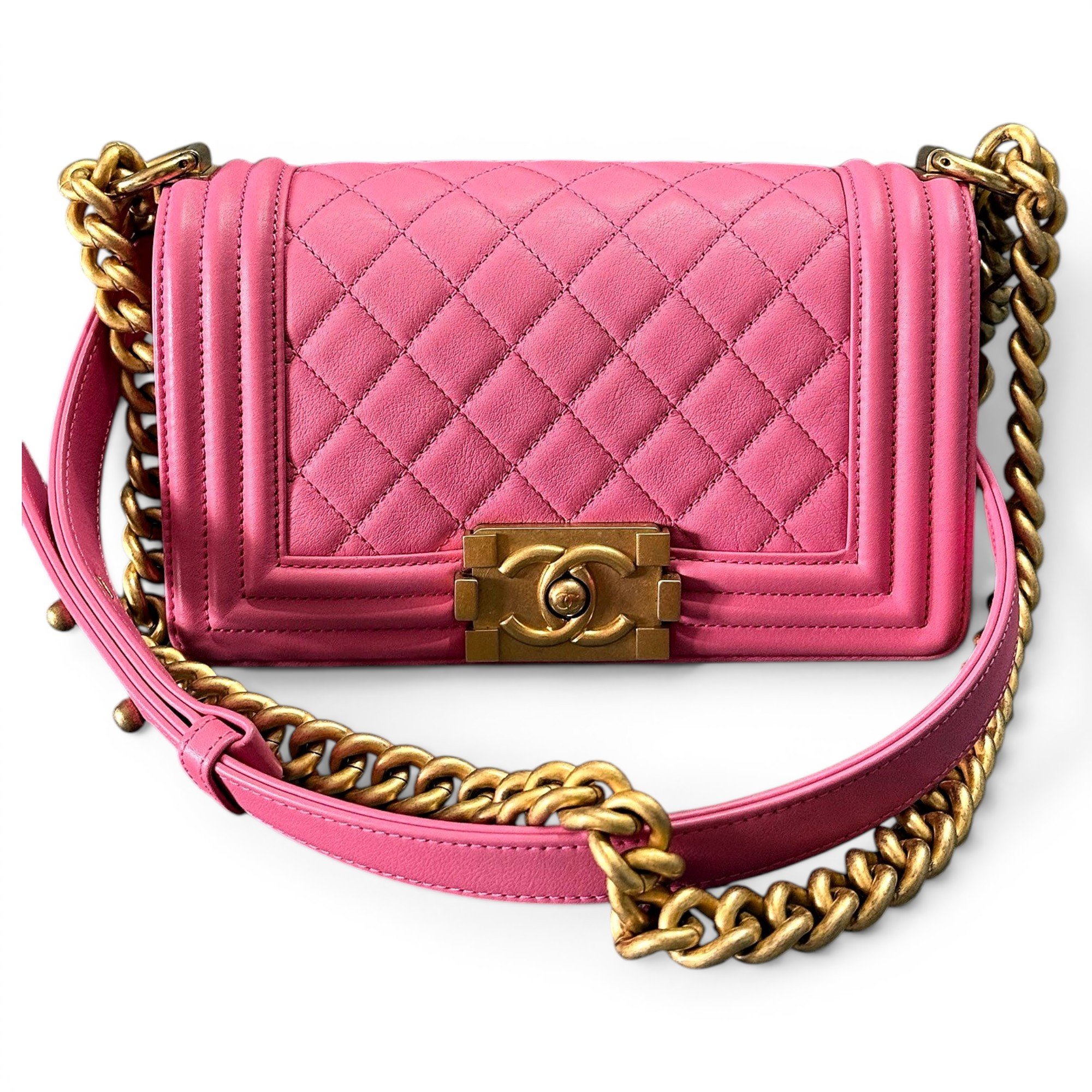 Boy leather handbag