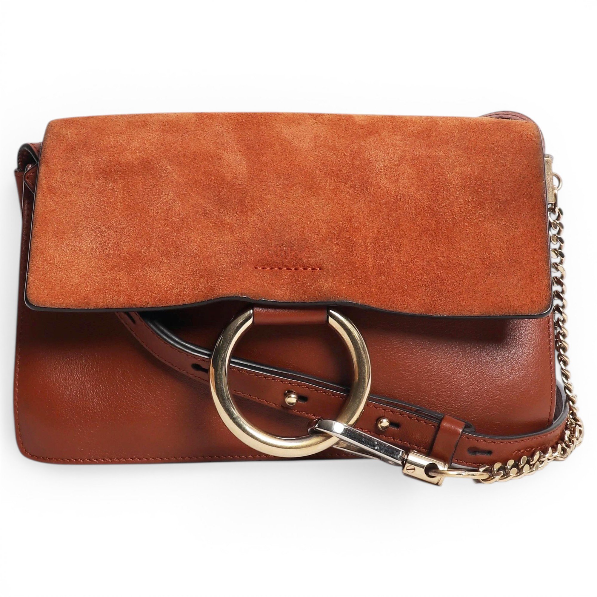 Faye leather handbag