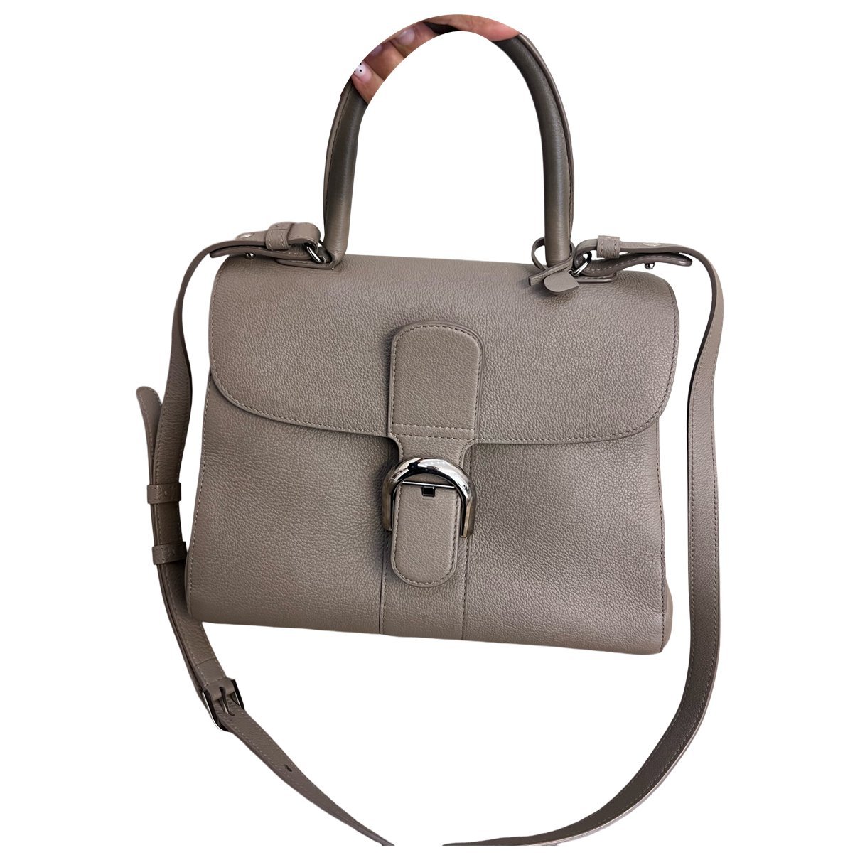 Brillant leather handbag