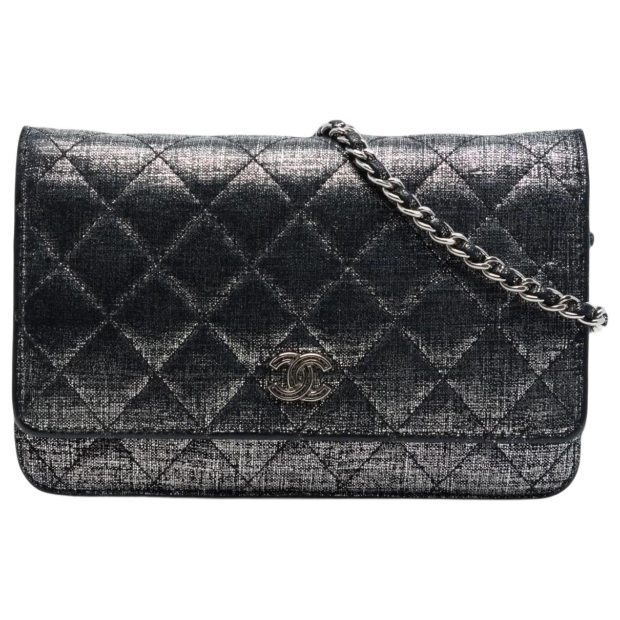 Wallet On Chain cloth crossbody bag