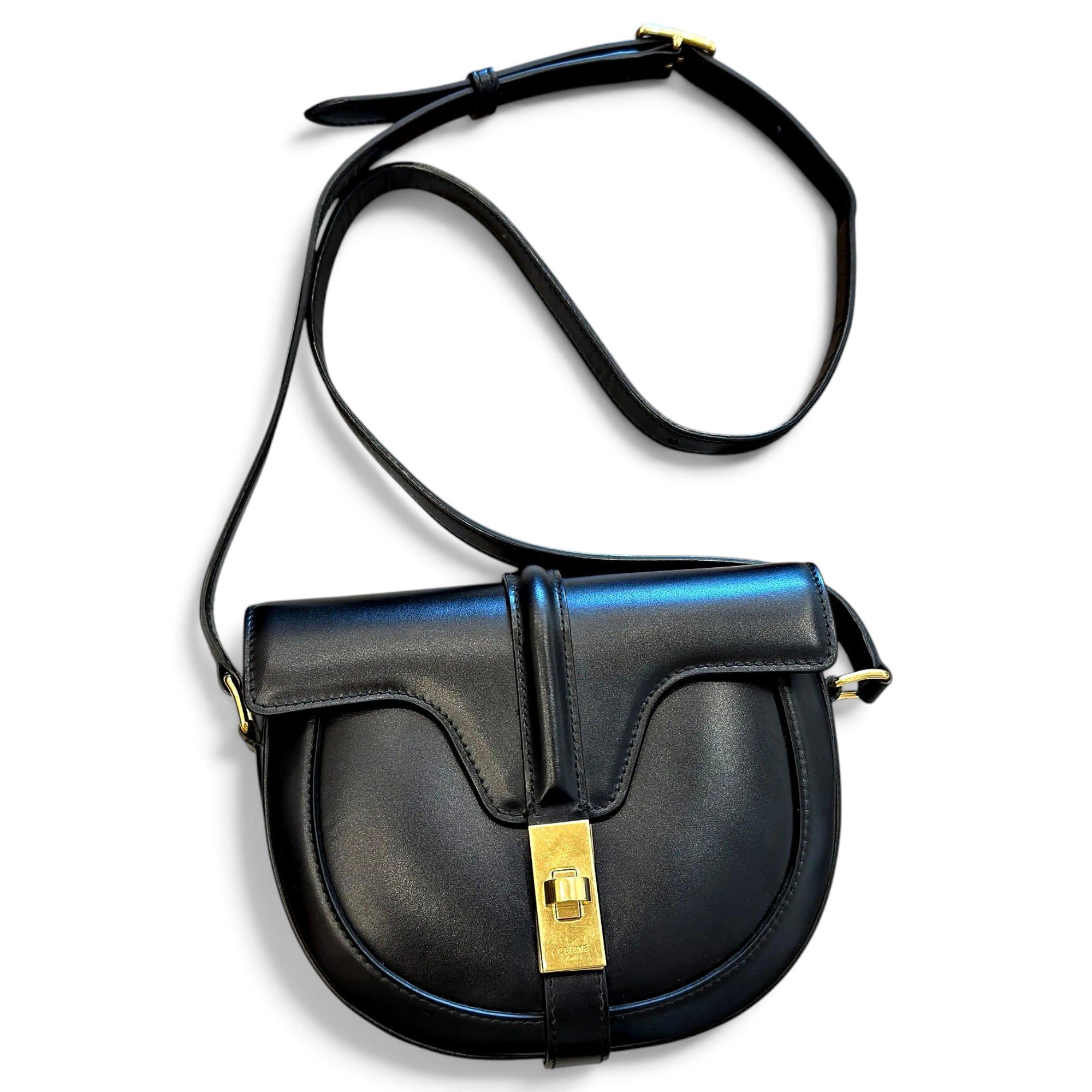 SAC 16 BESACE leather handbag