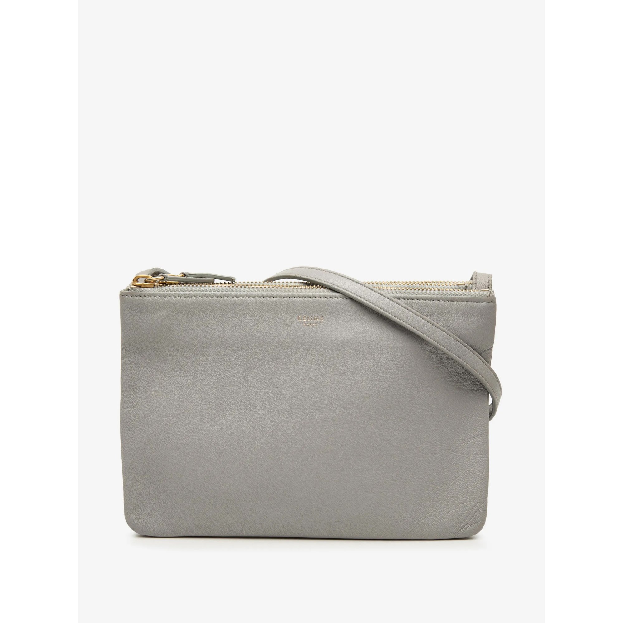 Trio leather crossbody bag