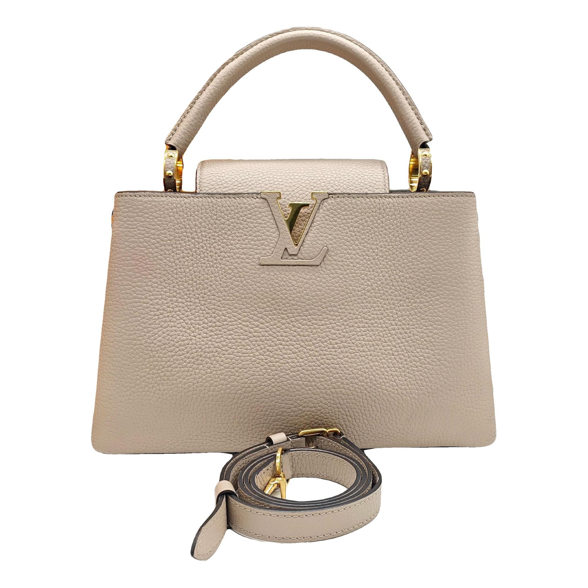 Capucines leather handbag