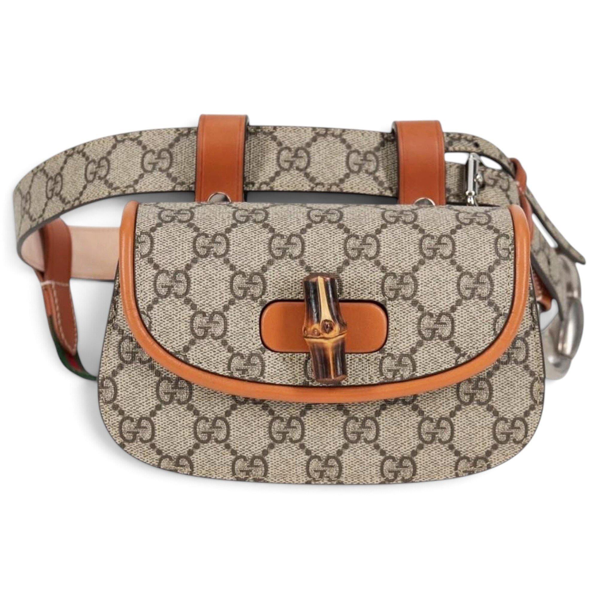 Bamboo leather bag