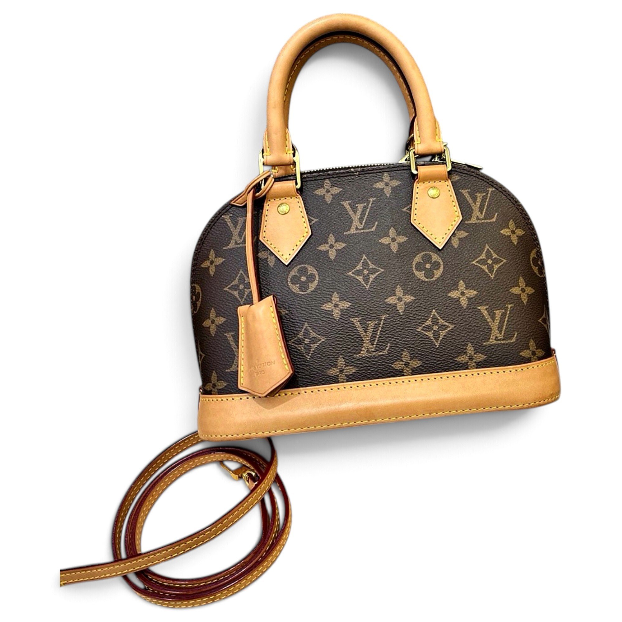 Alma BB leather handbag