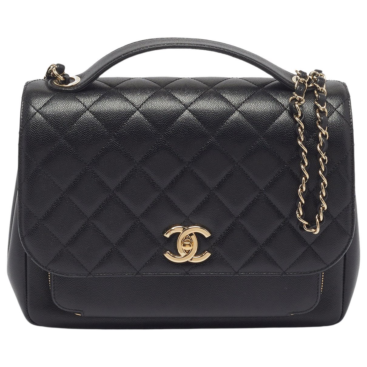Business Affinity leather handbag