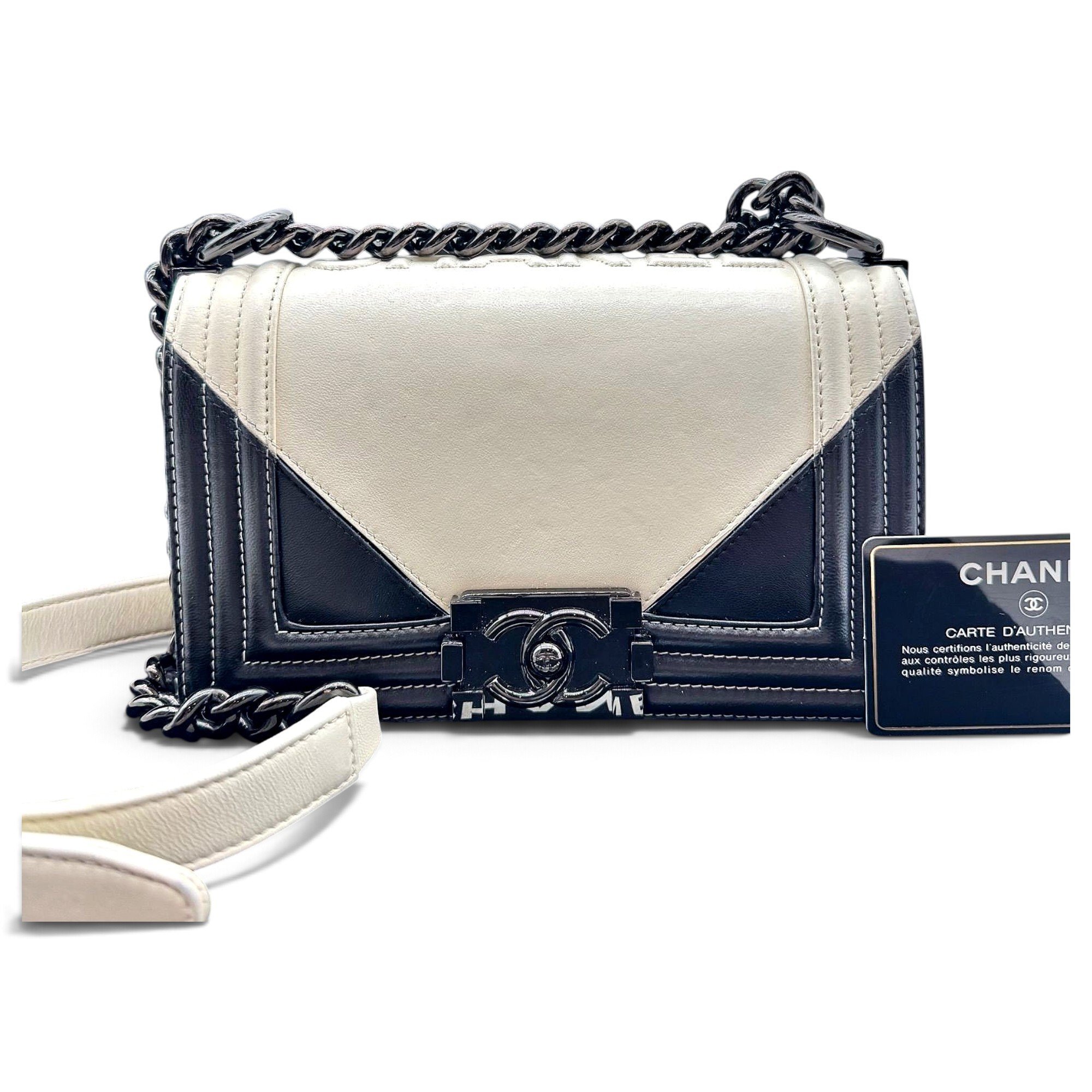 Boy leather handbag