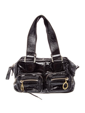Leather Top Handle Bag