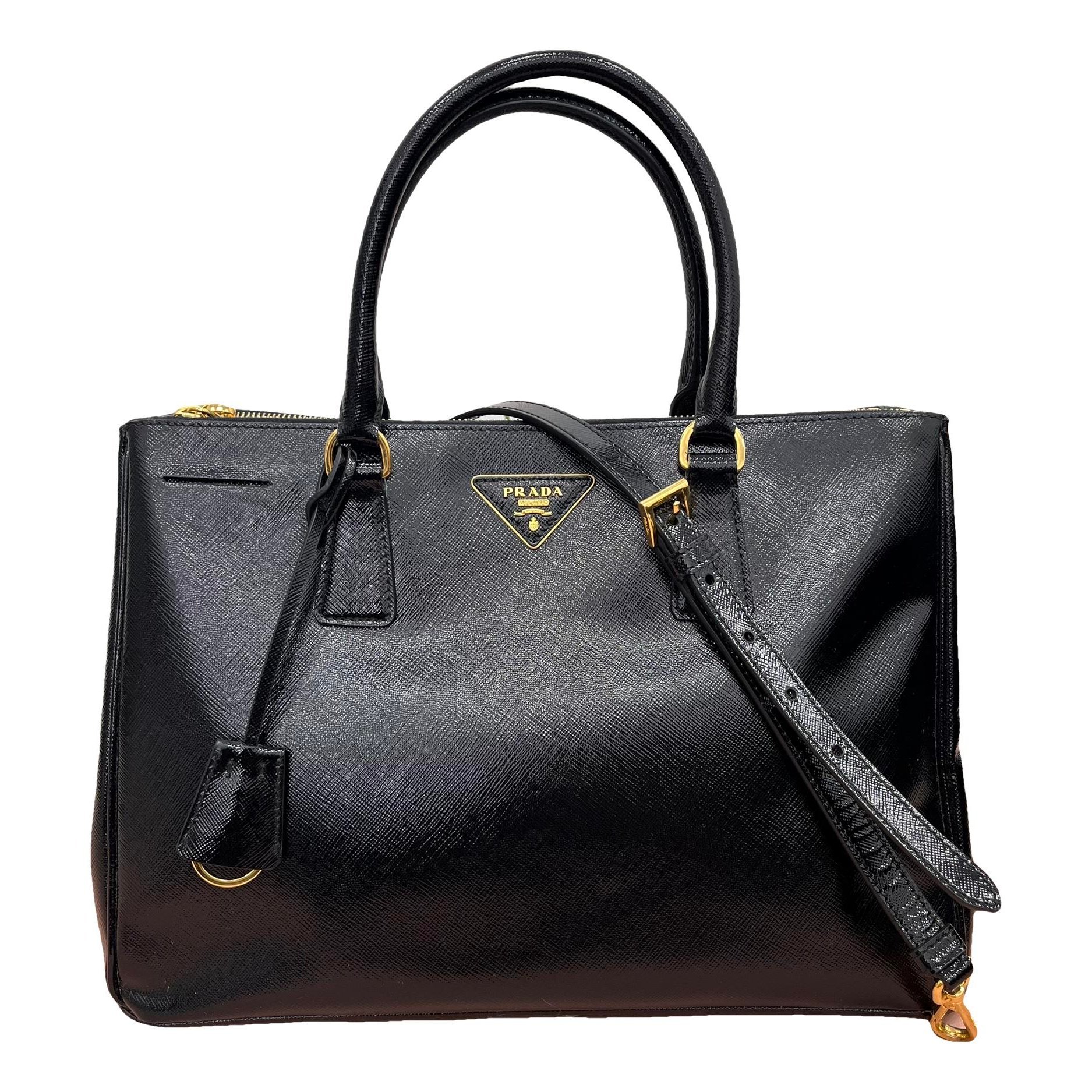 Galleria leather handbag