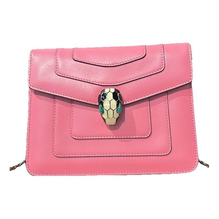 Serpenti leather crossbody bag
