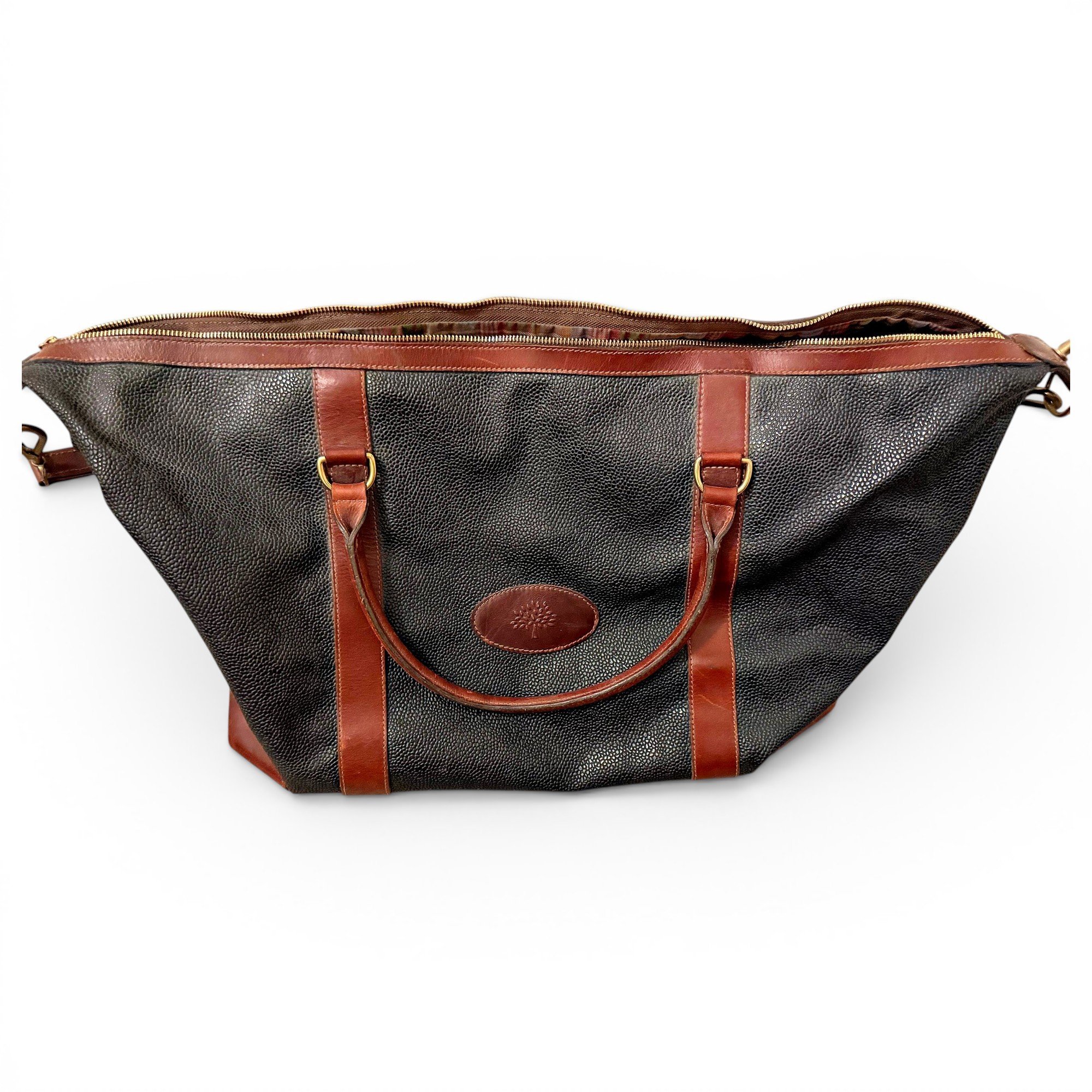 Heritage leather tote