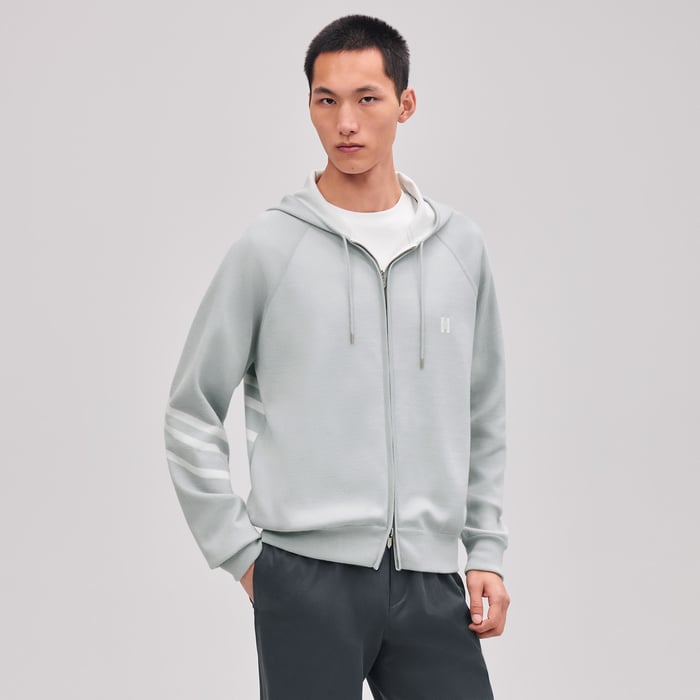 Brume "H Golf" Reversible Hooded Jacket