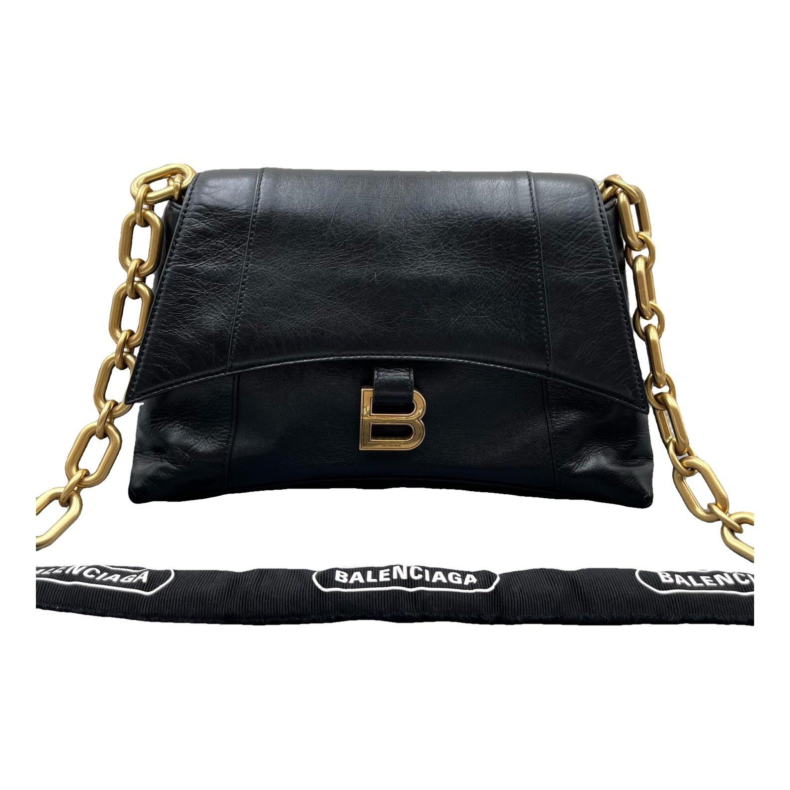 Downtown Chain leather handbag