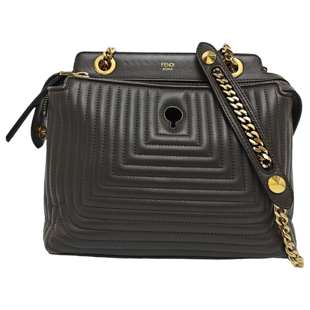 Leather crossbody bag