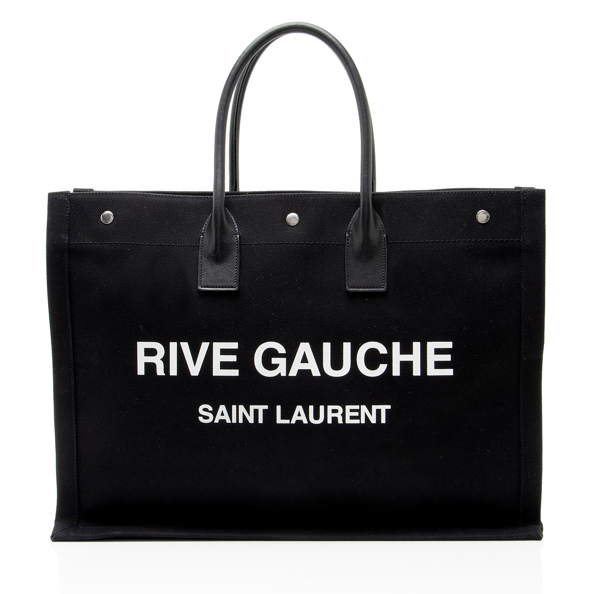 Rive Gauche leather tote