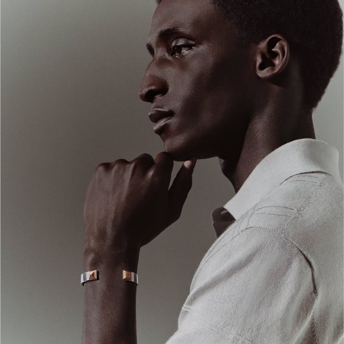 Sans Coloris Hermès Clou d'H Bracelet