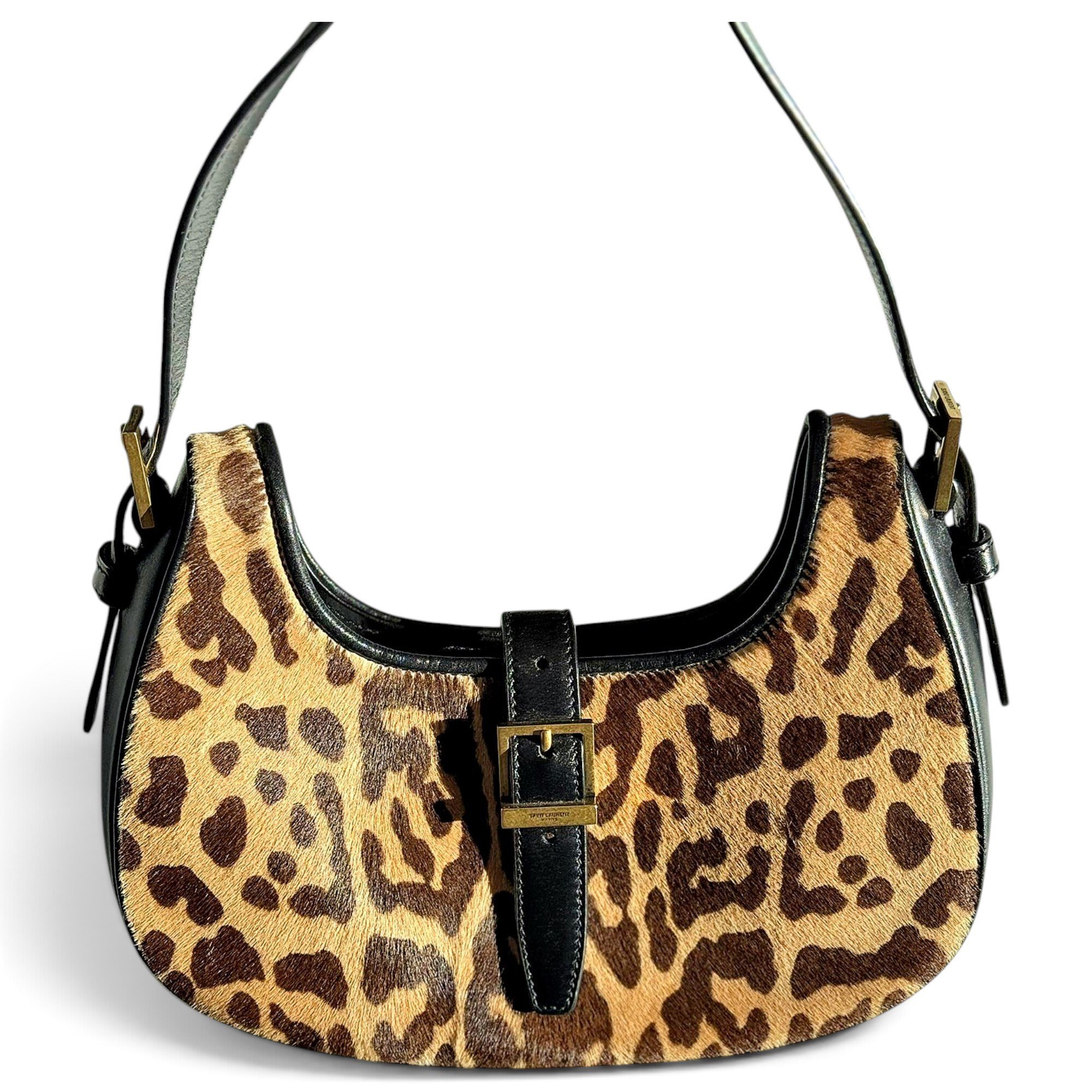 Le Fermoir Hobo leather handbag
