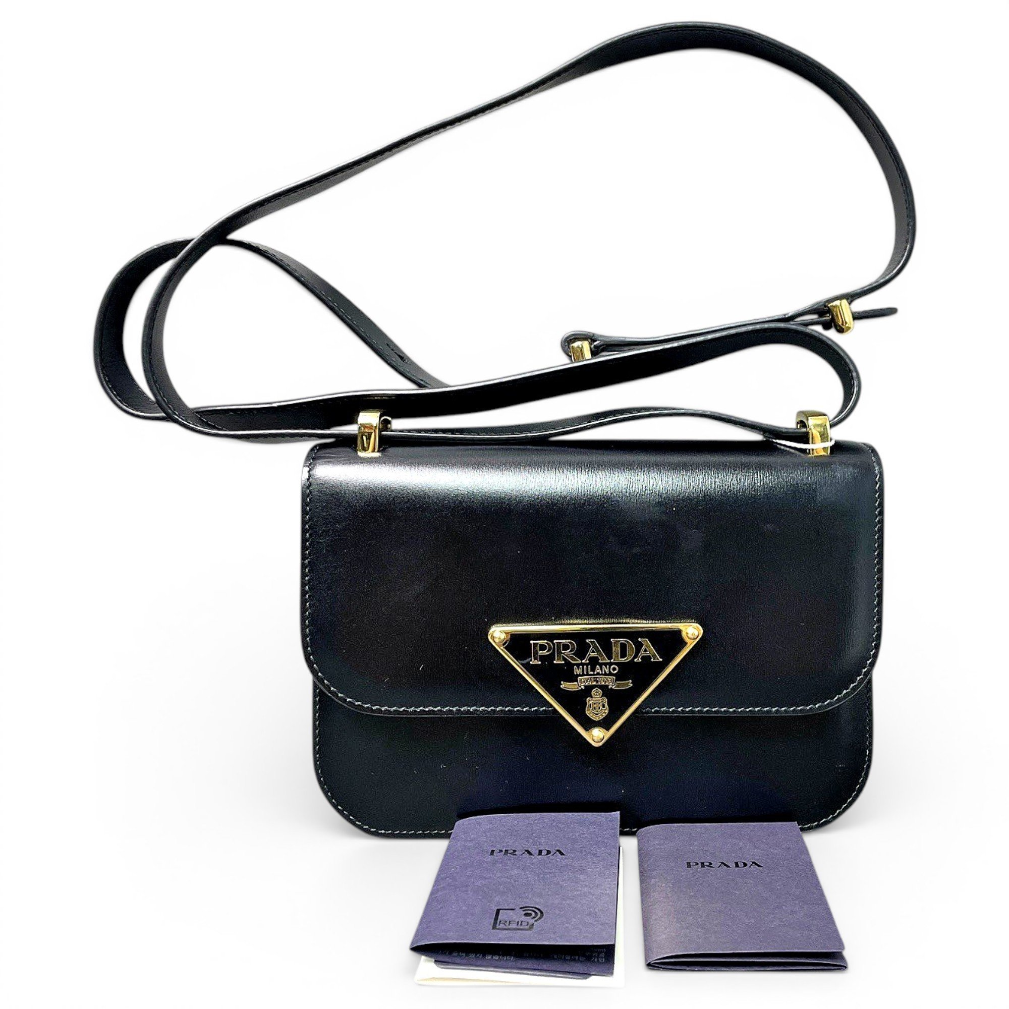 Leather handbag