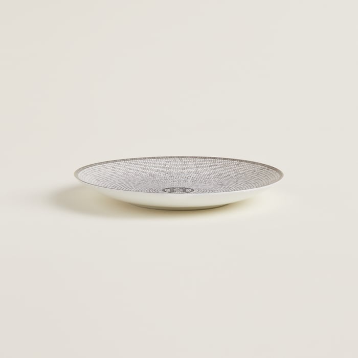Sans Coloris Mosaique Au 24 Platinum Bread and Butter Plate