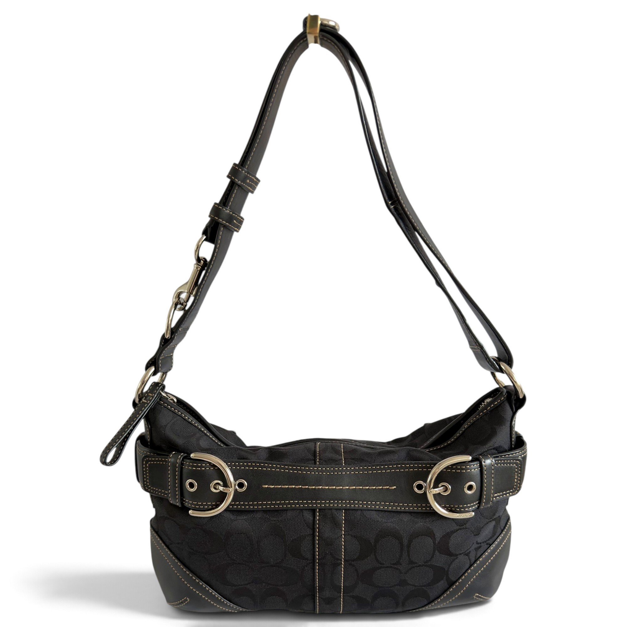 Signature Sufflette cloth handbag