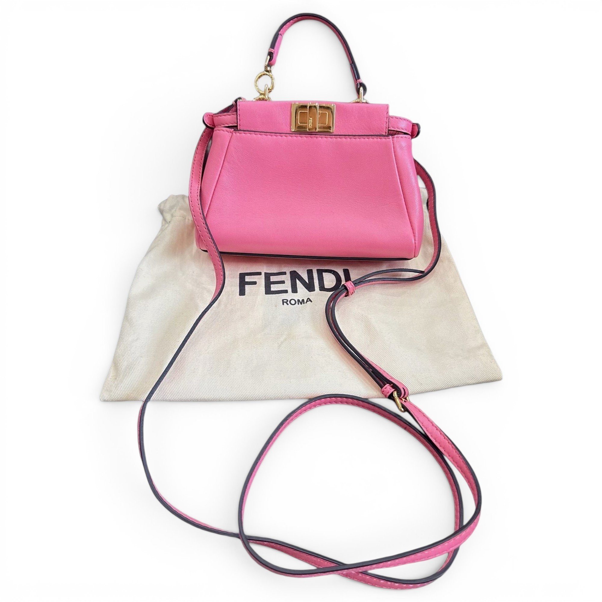 Leather handbag