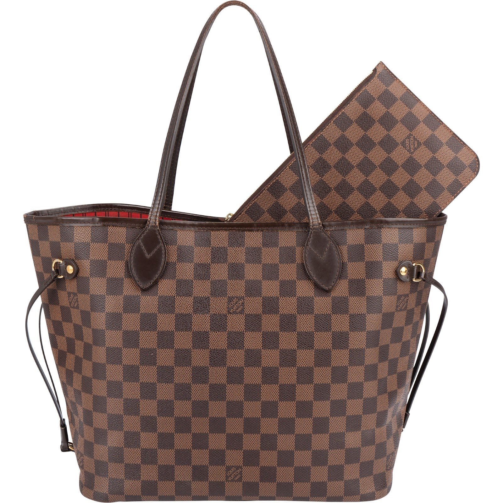 Neverfull leather handbag