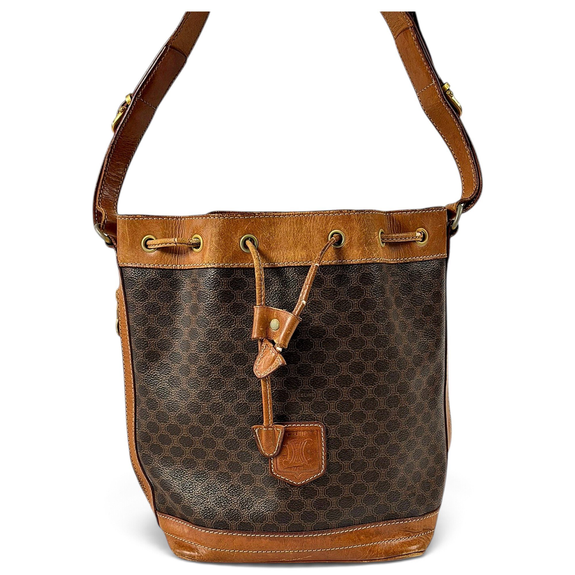 SAC SEAU leather handbag
