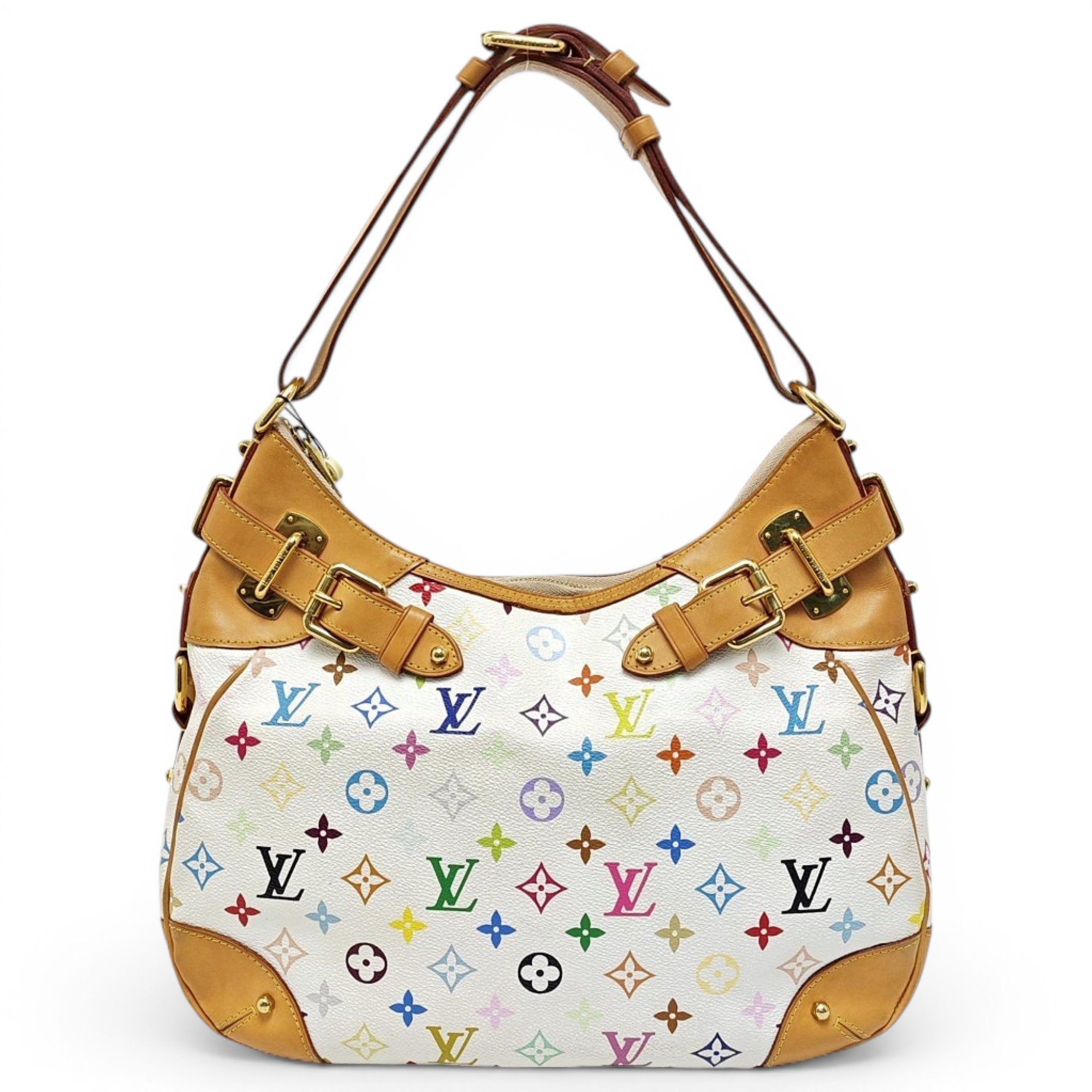 Greta leather handbag