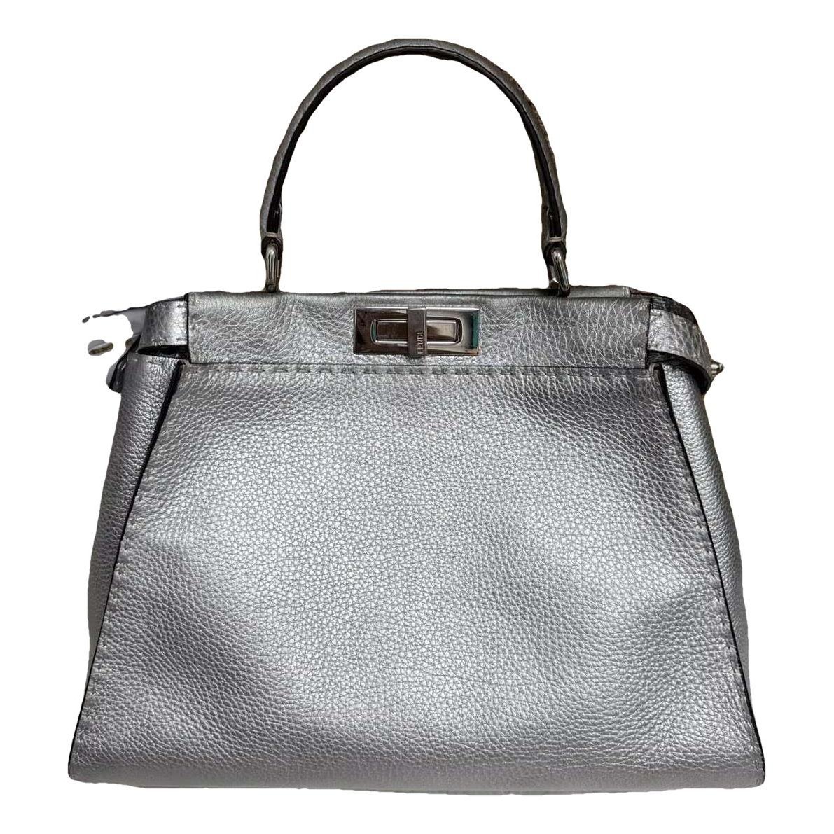Peekaboo leather handbag