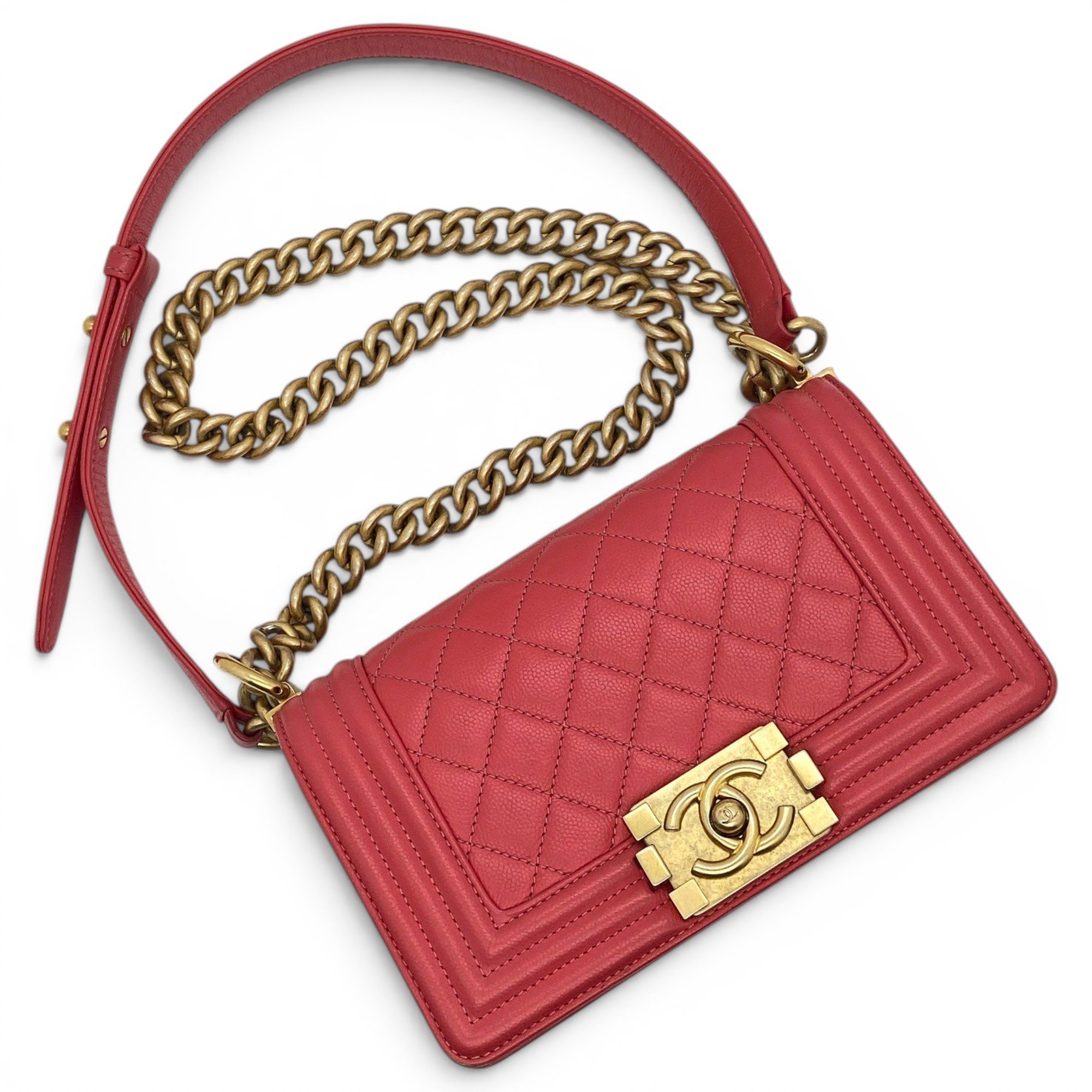 Boy leather handbag