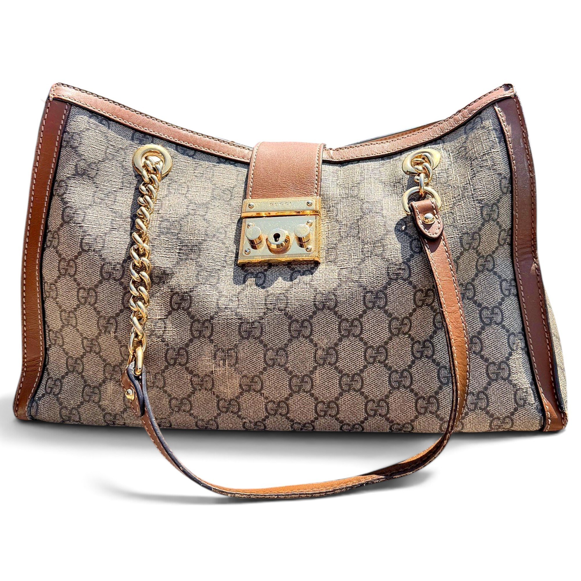 Padlock cloth handbag