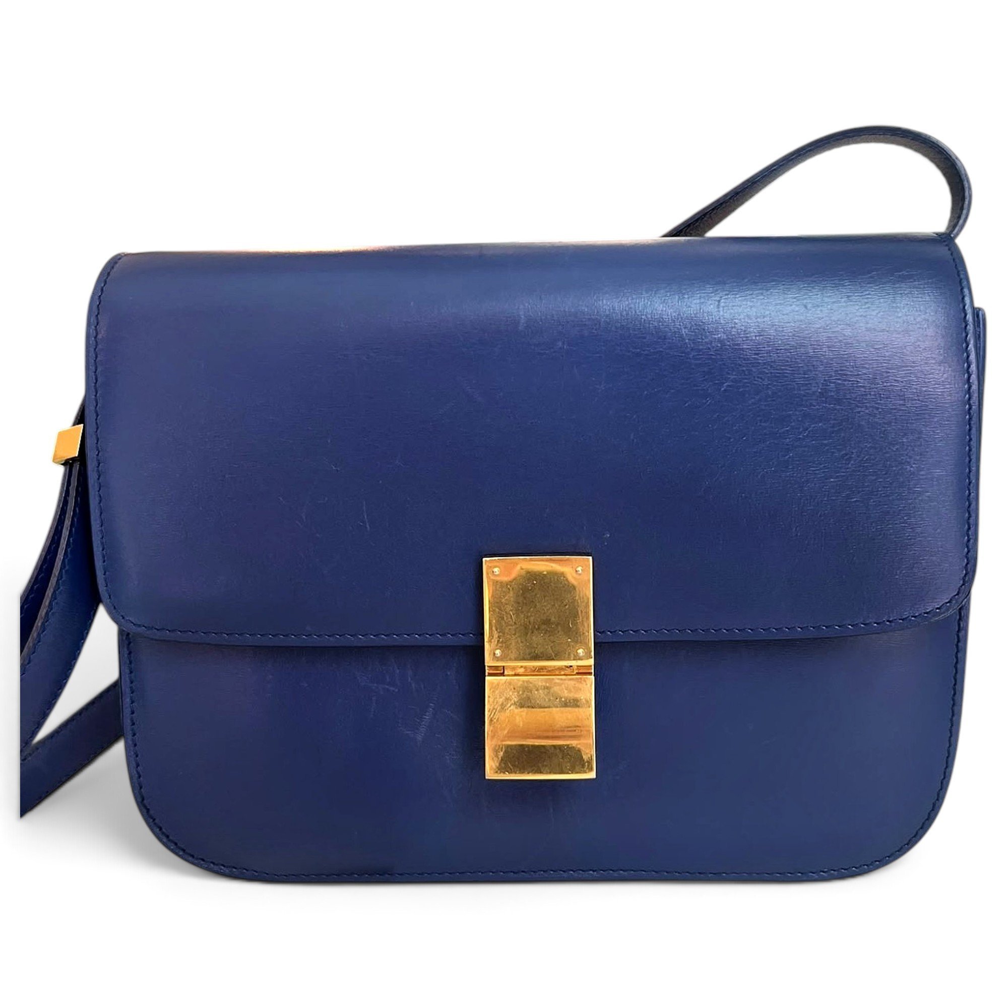 Classic leather handbag