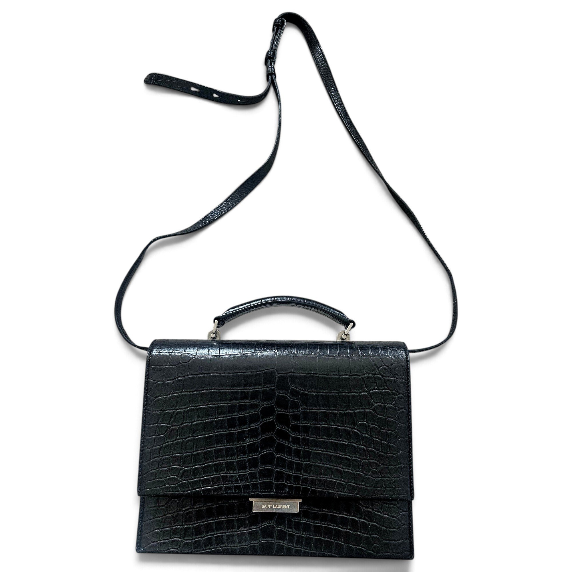 Manhattan leather satchel