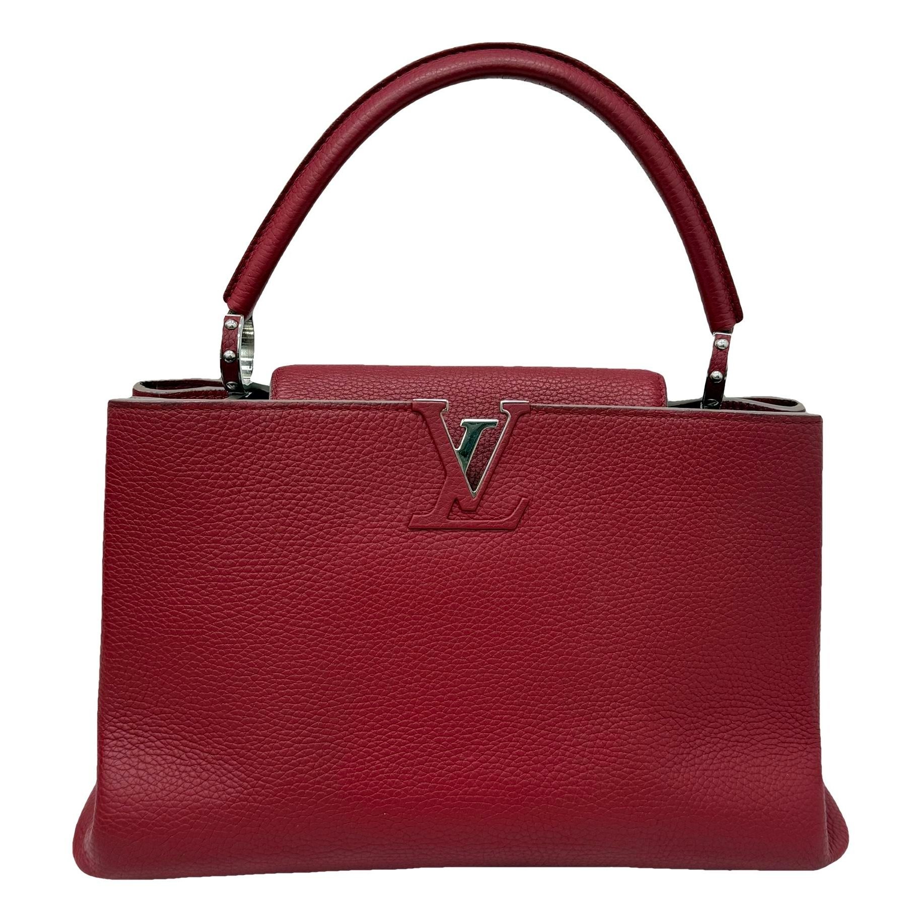 Capucines leather handbag