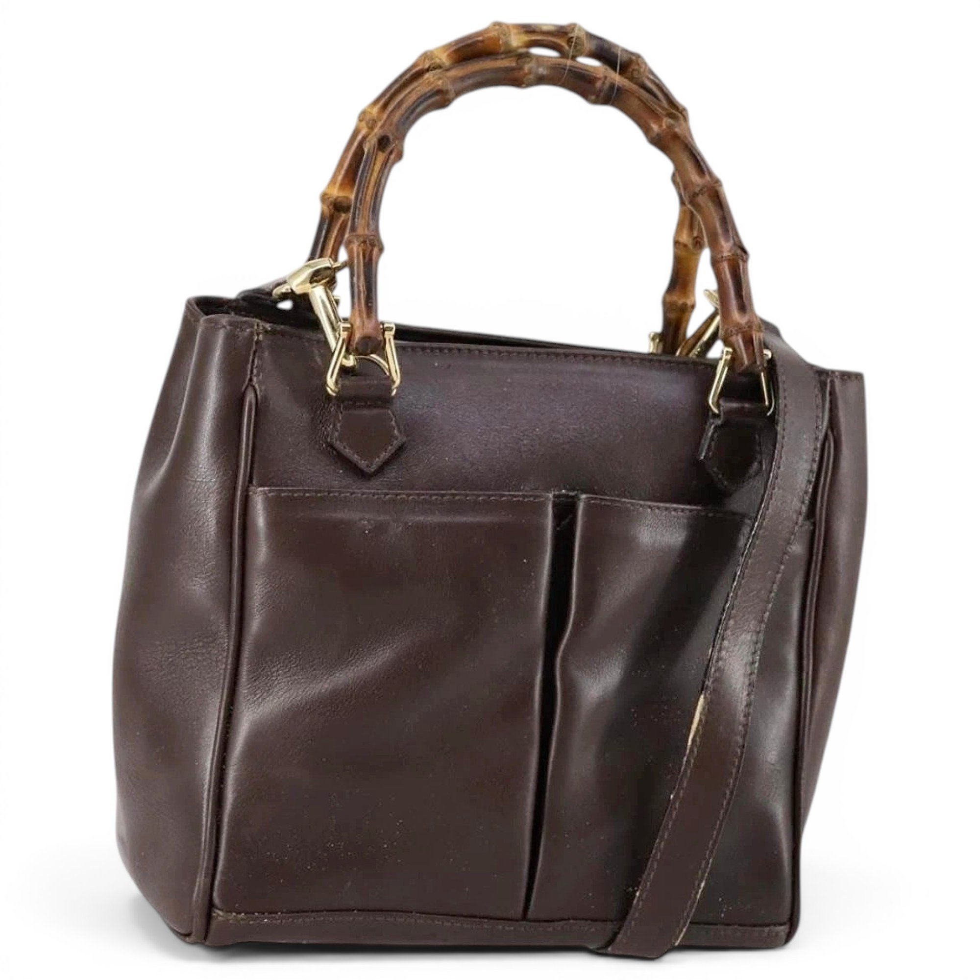 Leather handbag