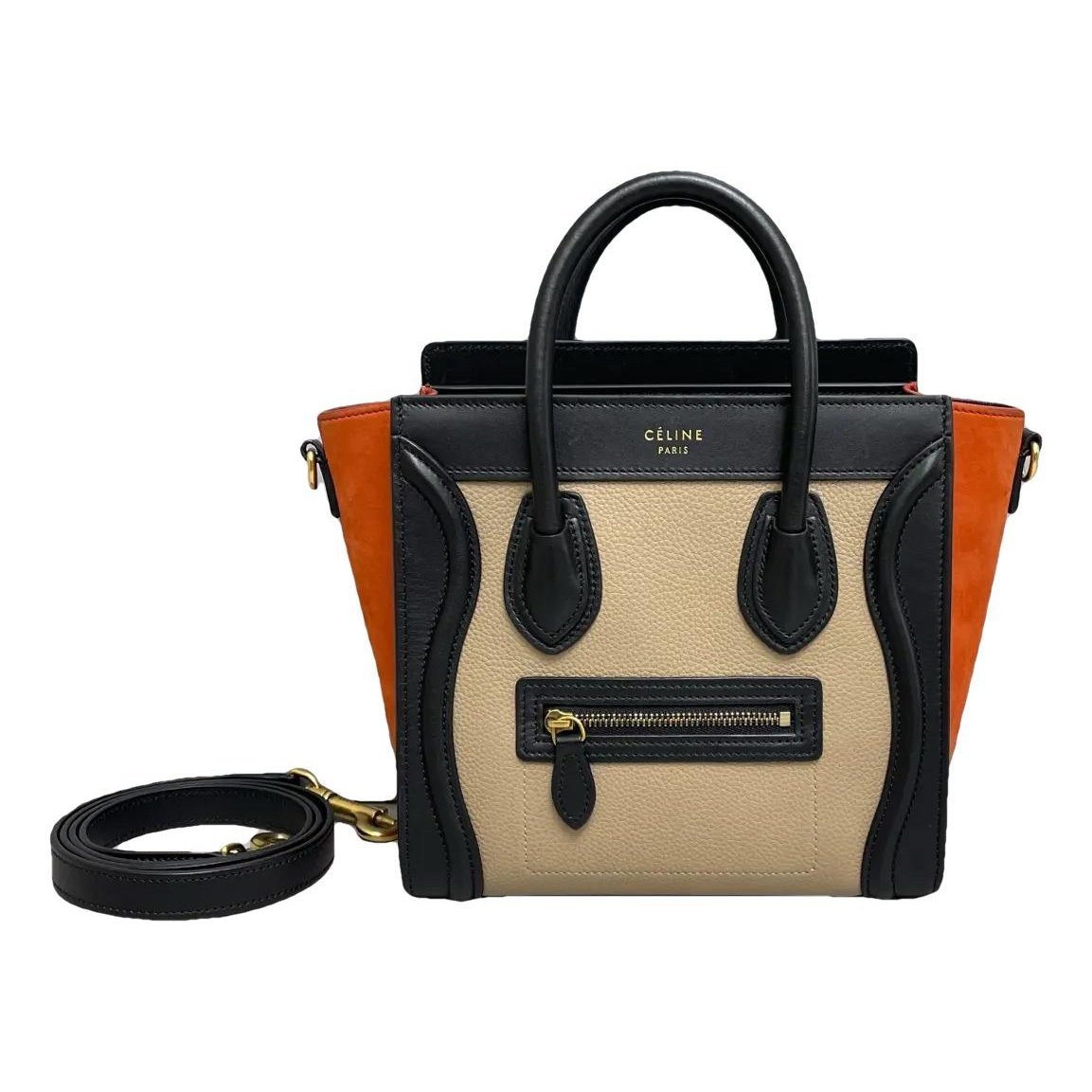 Nano Luggage leather handbag