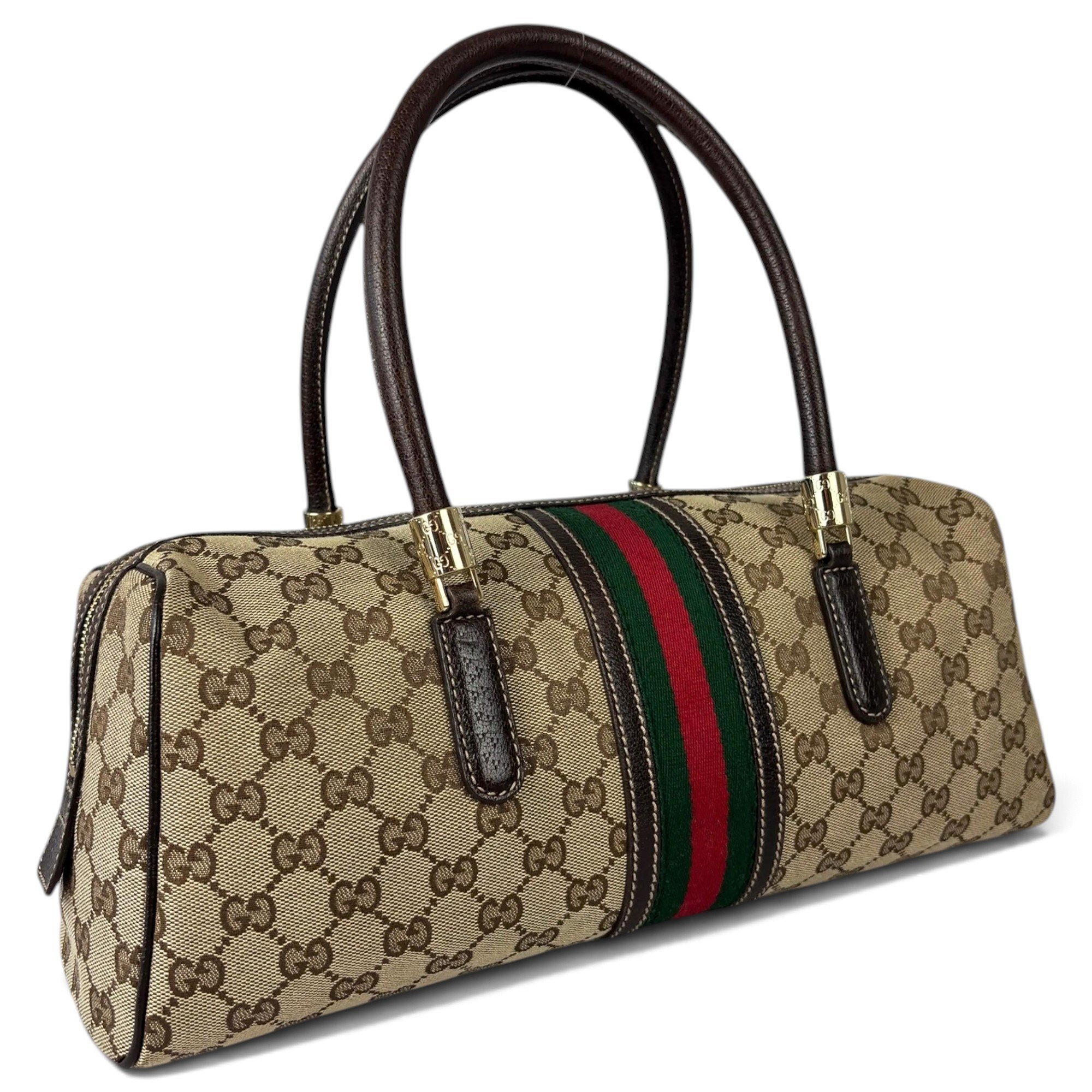 Boston cloth bowling bag