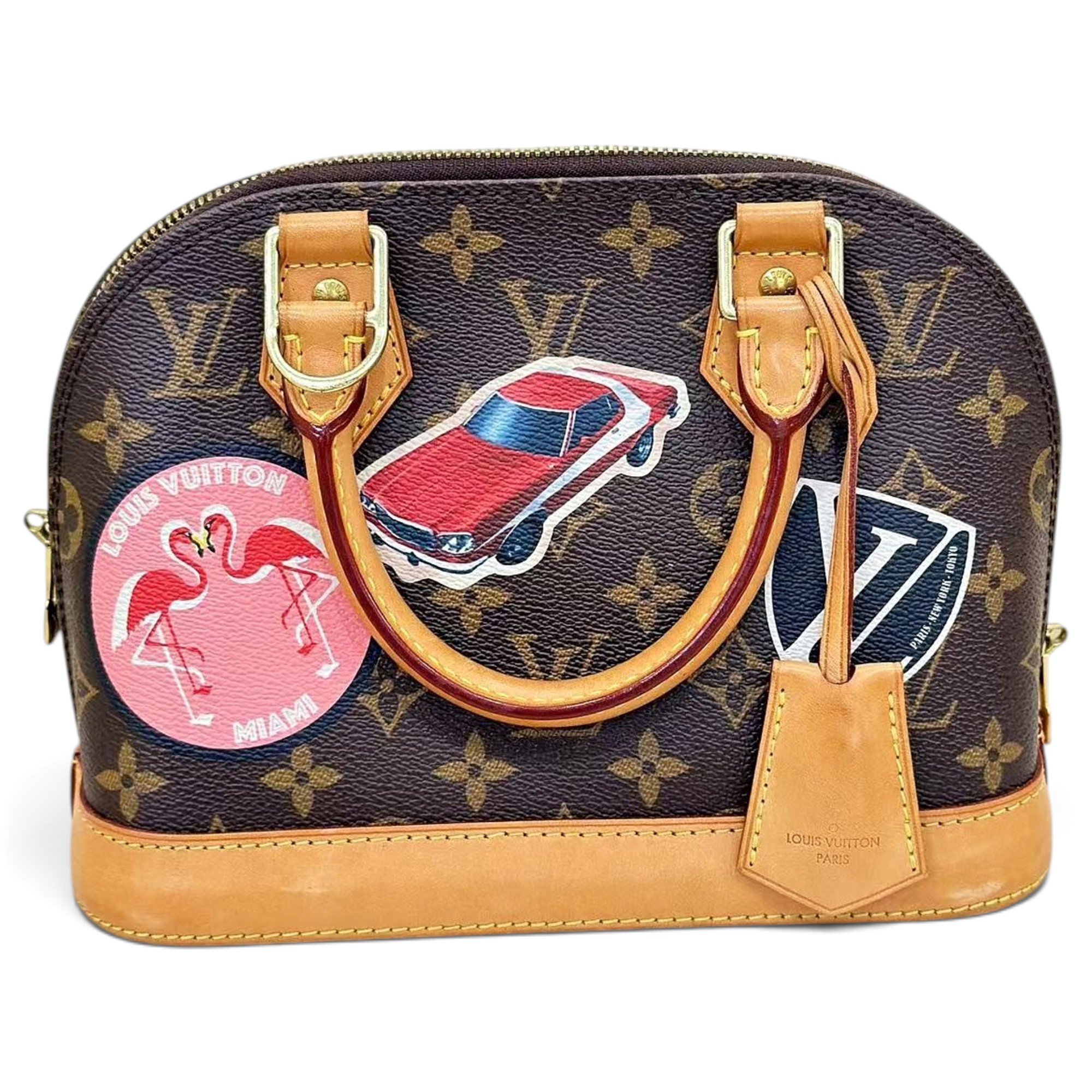 Alma BB leather handbag