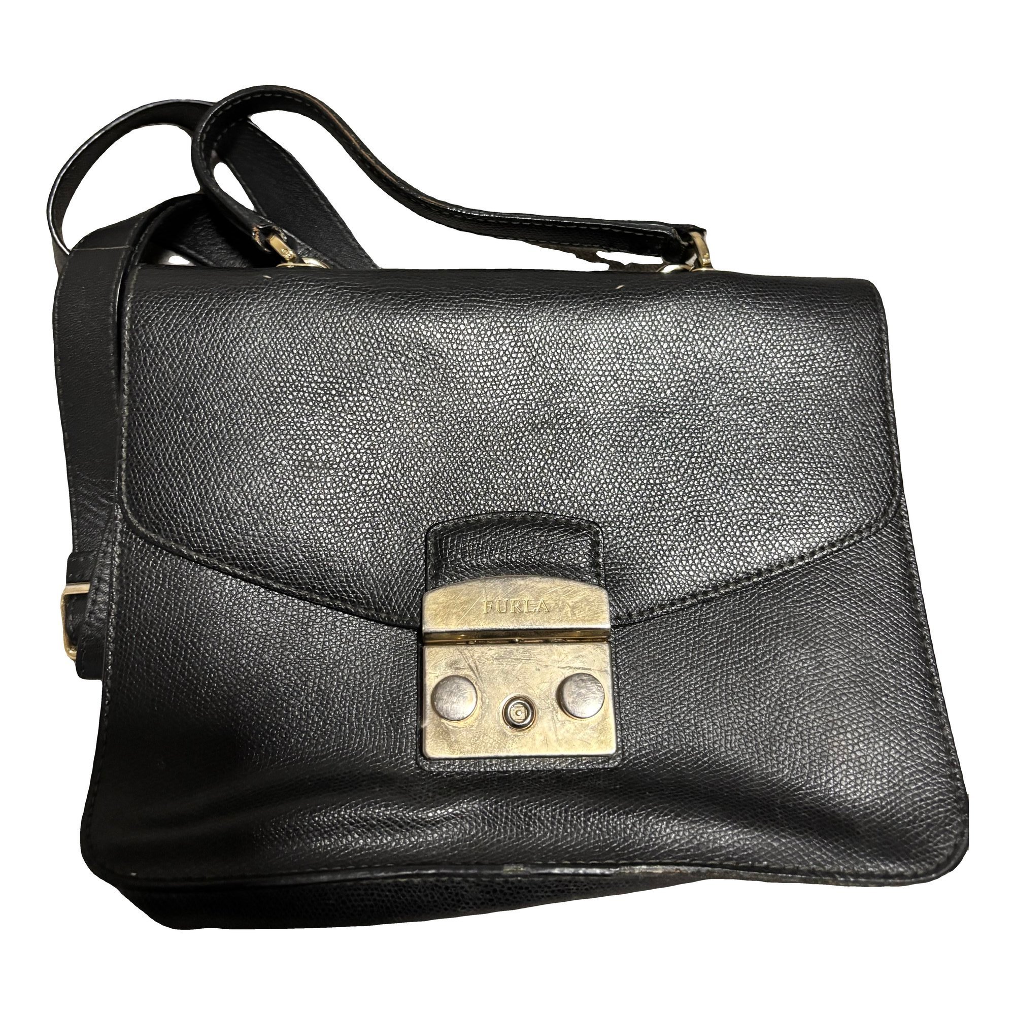Leather handbag