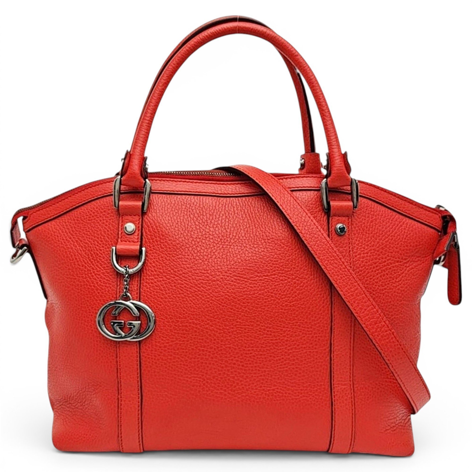 Leather handbag