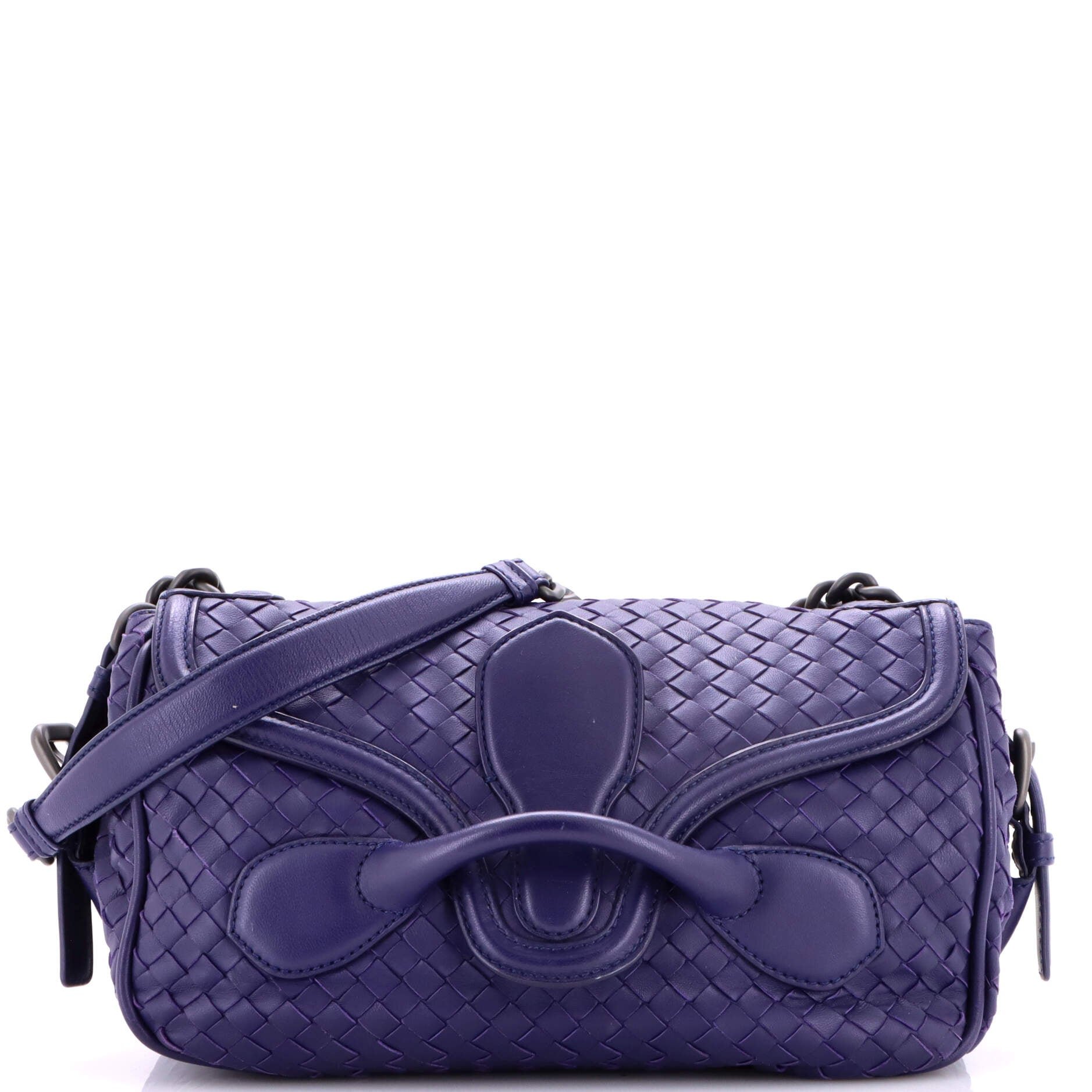 Rialto Shoulder Bag Intrecciato Nappa Medium
