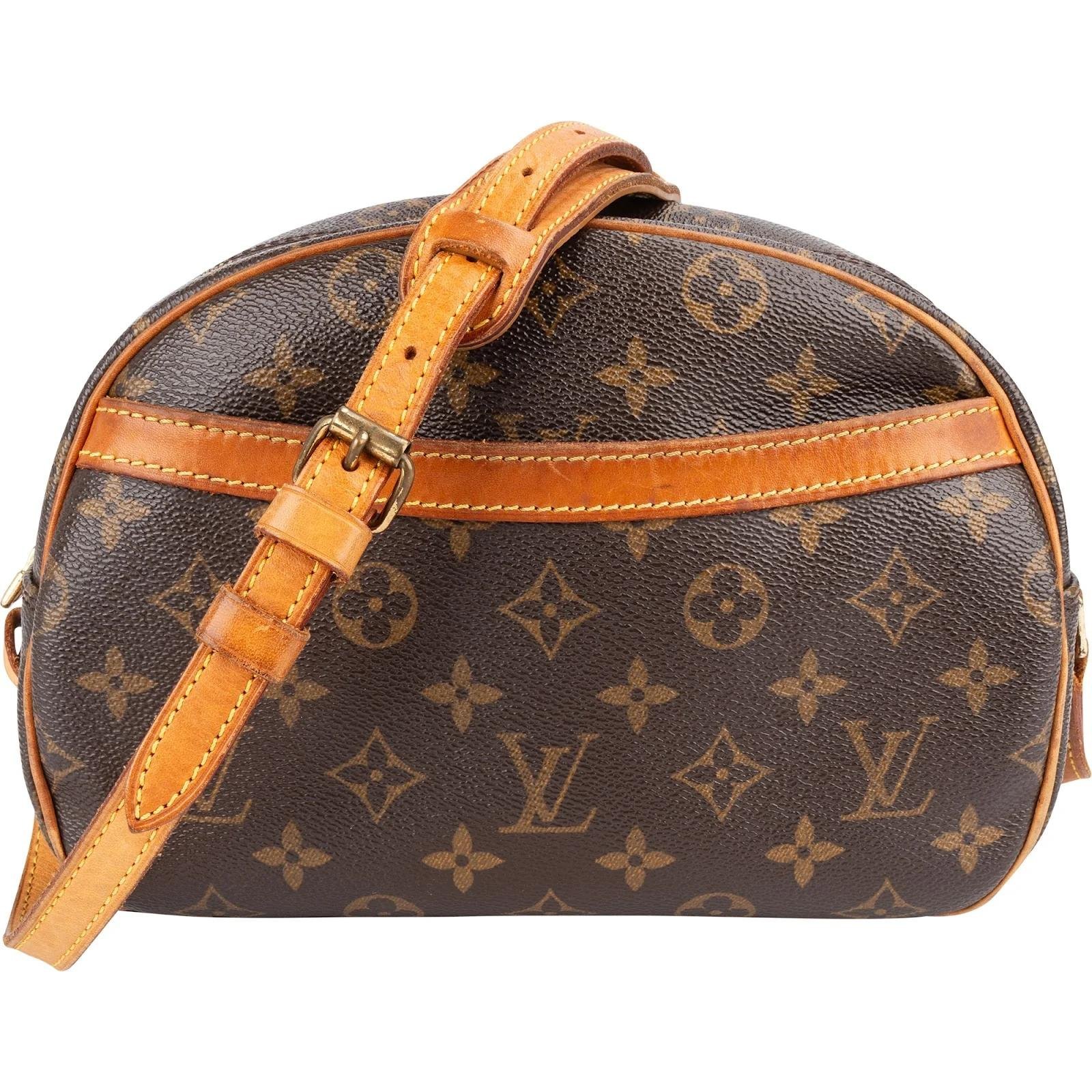 Blois leather crossbody bag