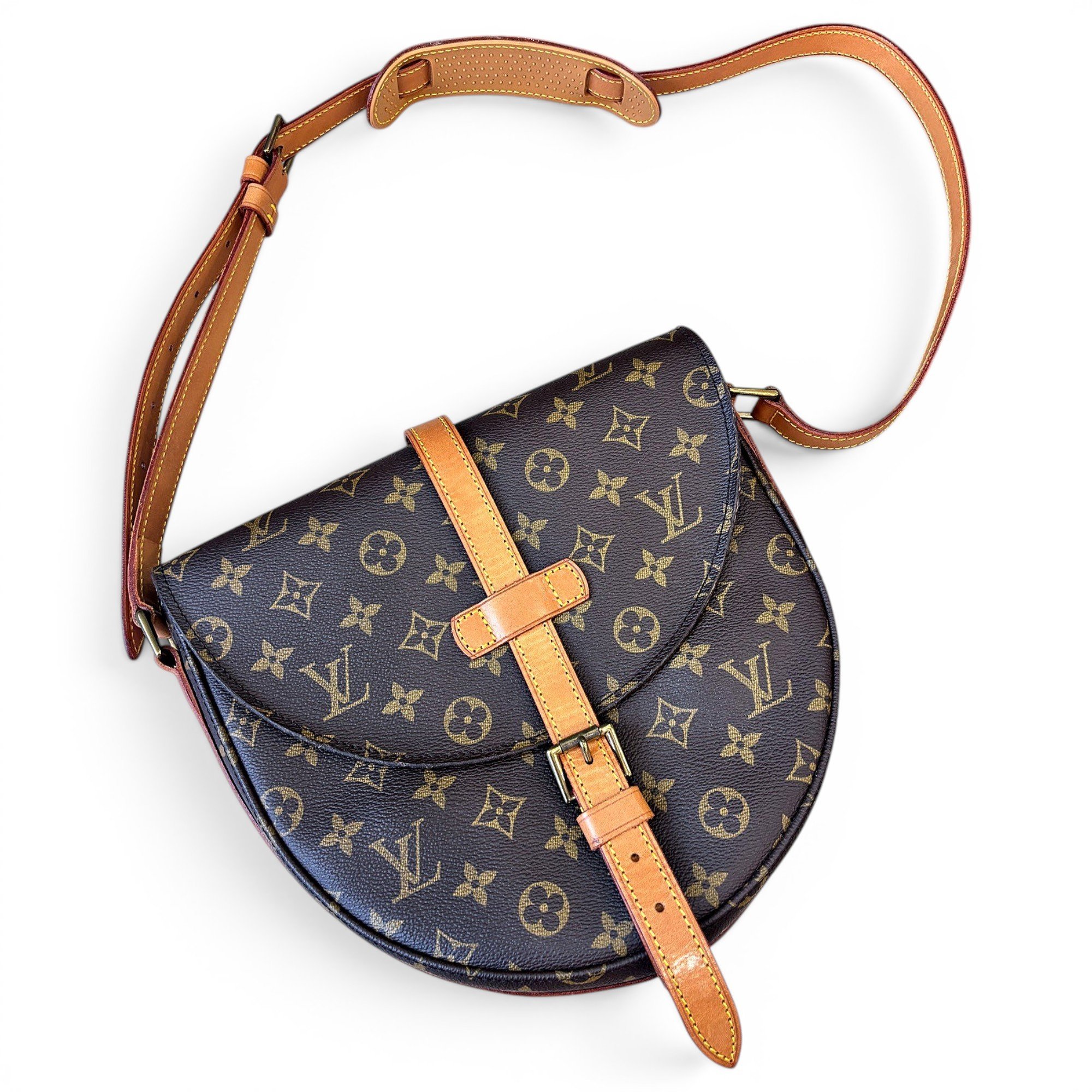 Chantilly leather crossbody bag