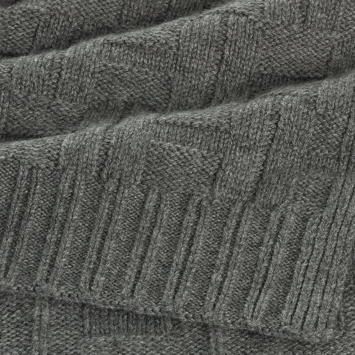 Gris Chiné H En Ligne Scarf