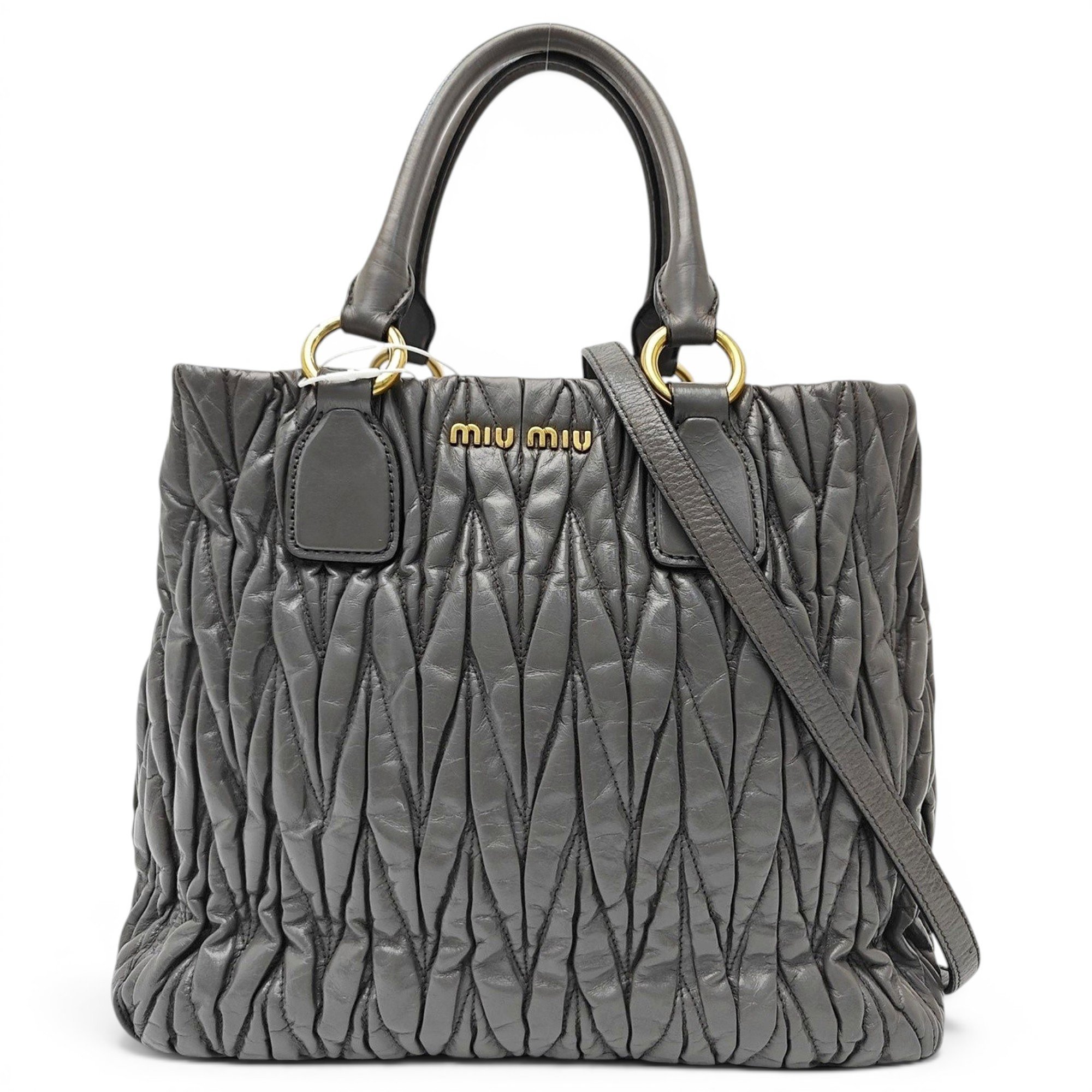 Leather handbag