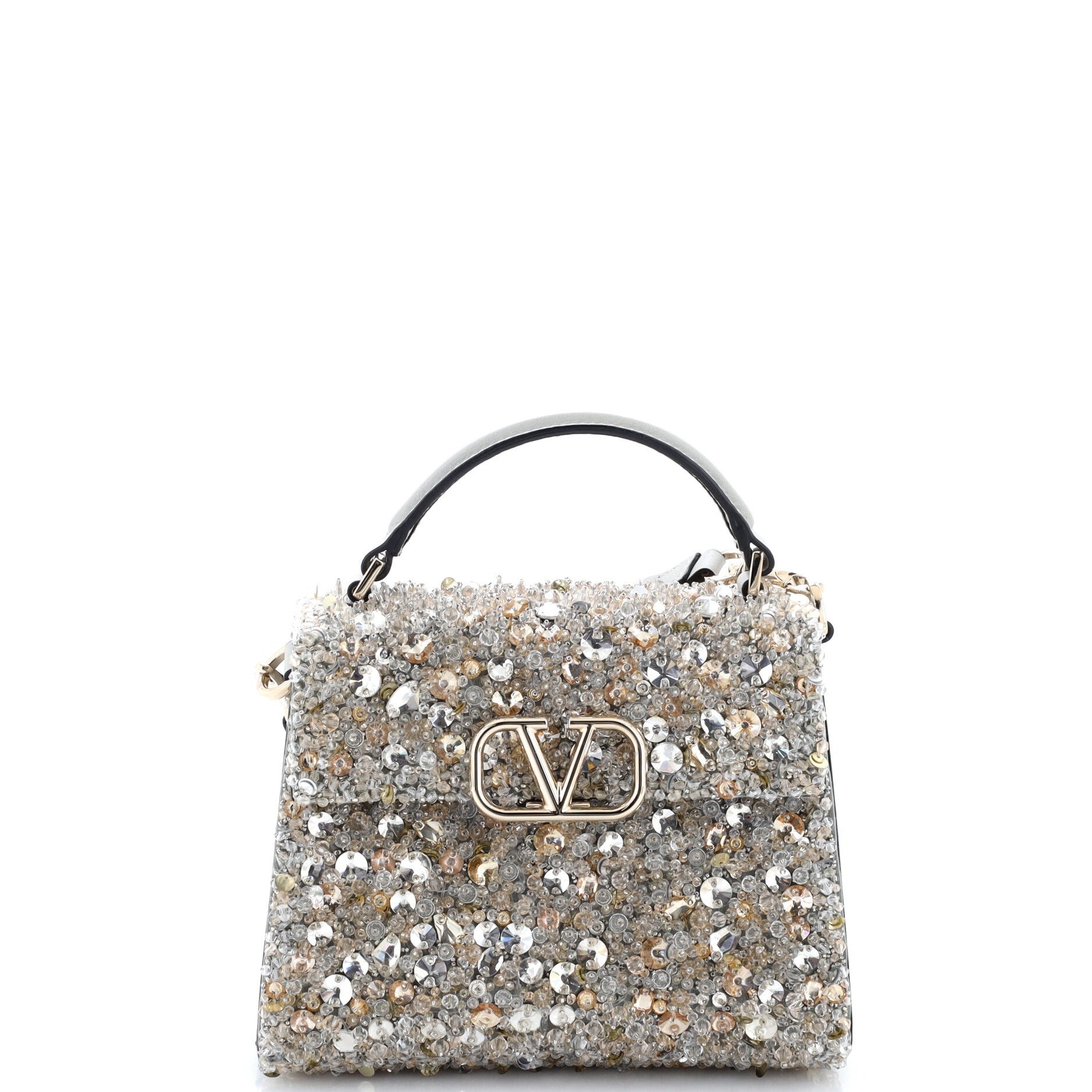 VSling Top Handle Bag Sequins Mini