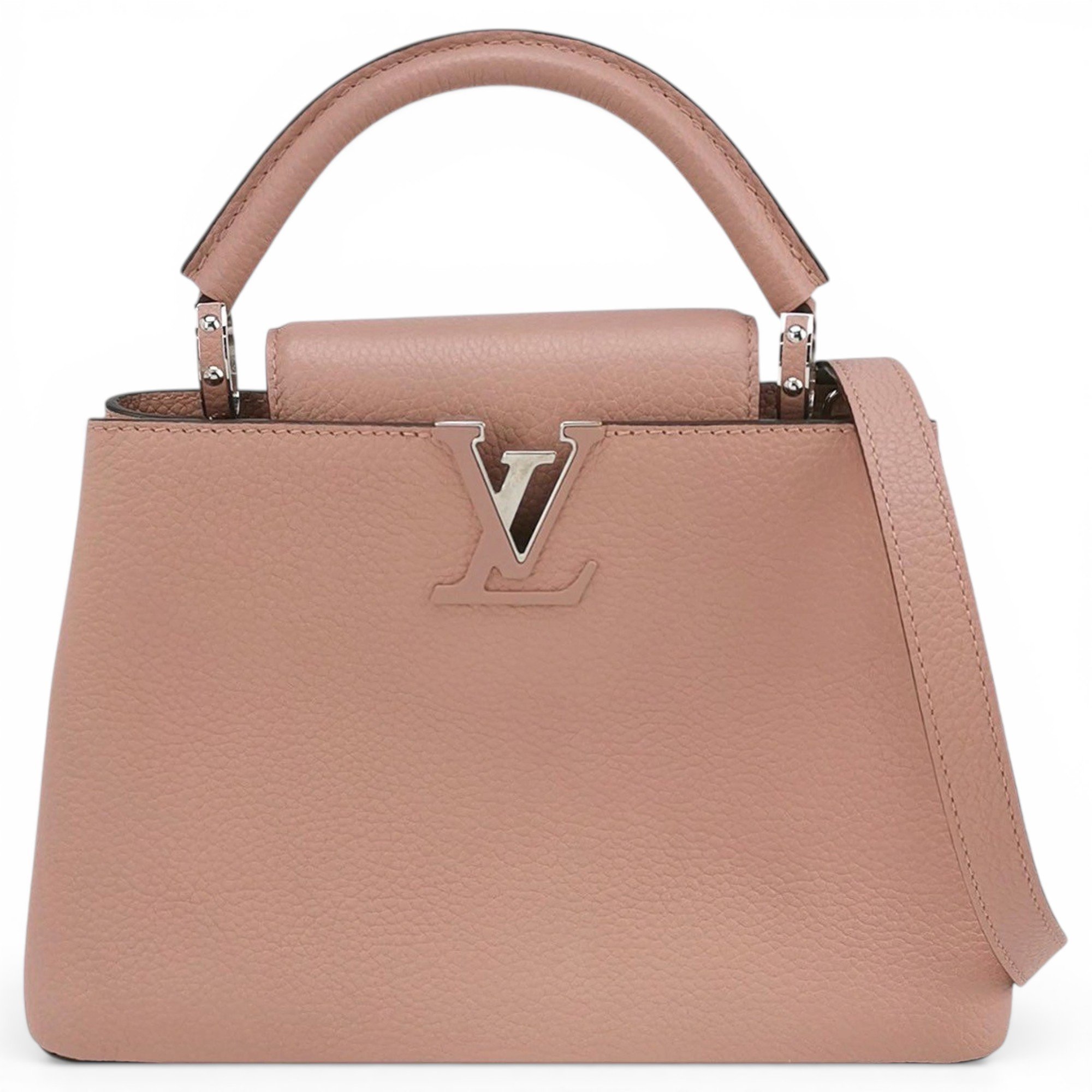 Capucines leather handbag